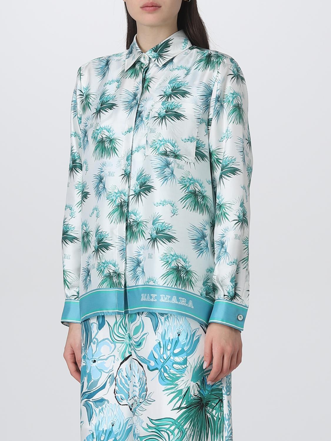 MAX MARA CAMISA: Camisa mujer Max Mara, Verde - Img 4