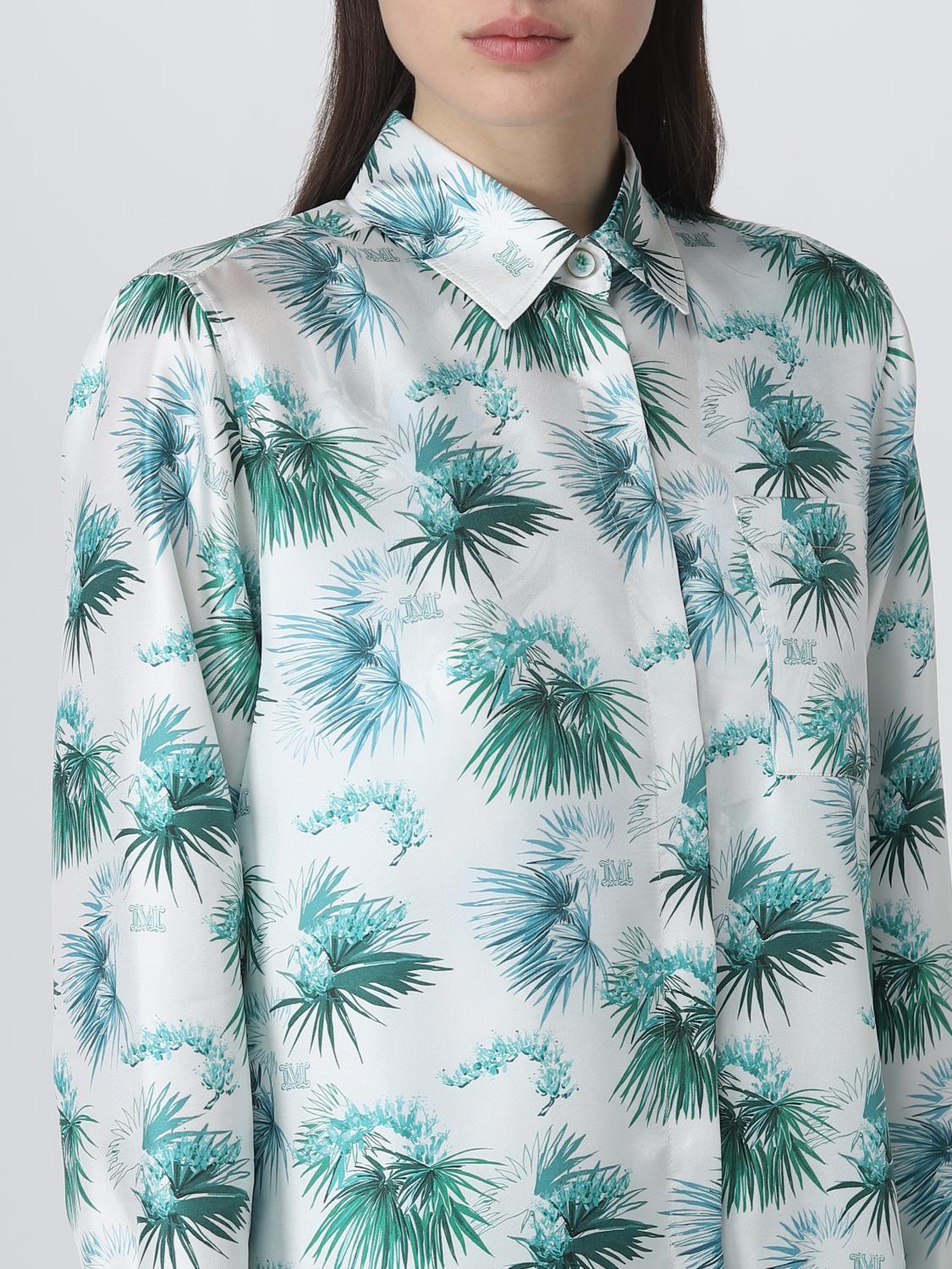 MAX MARA CAMISA: Camisa mujer Max Mara, Verde - Img 5