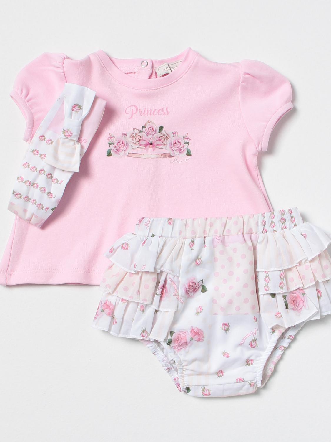 Monnalisa ジャンプスーツ ボーイ - ピンク | 35A5051036 | GIGLIO.COM