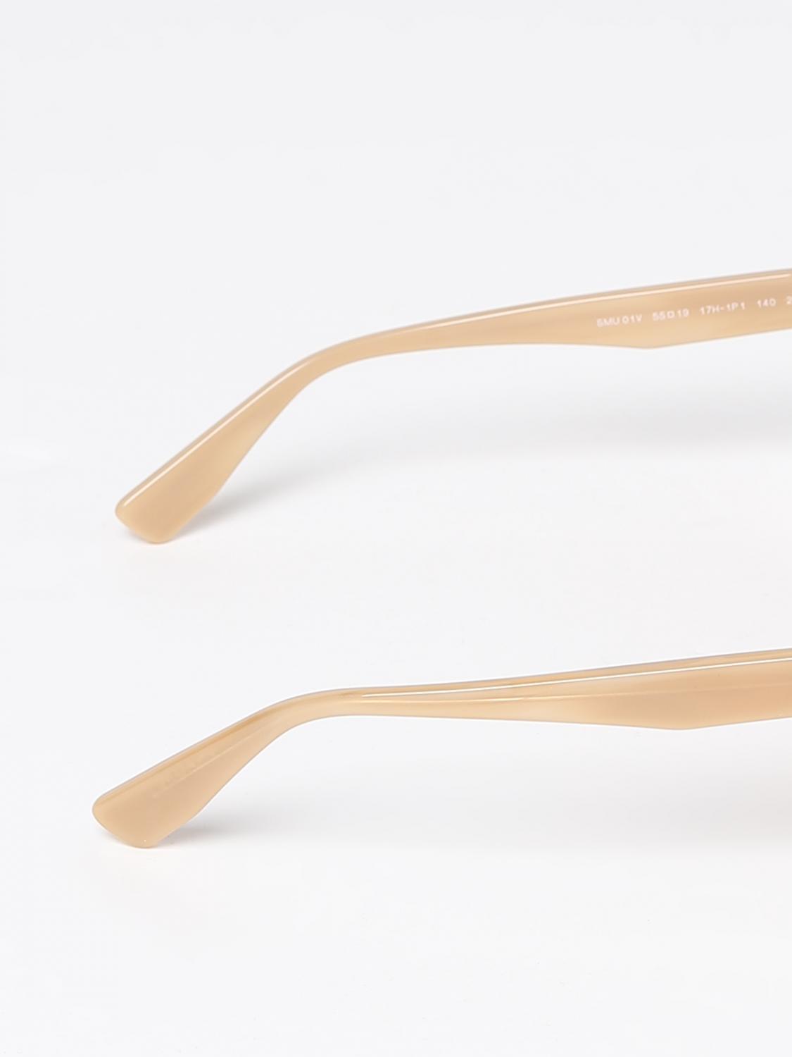 MIU MIU SONNENBRILLE: Brille damen Miu Miu, Beige - Img 3