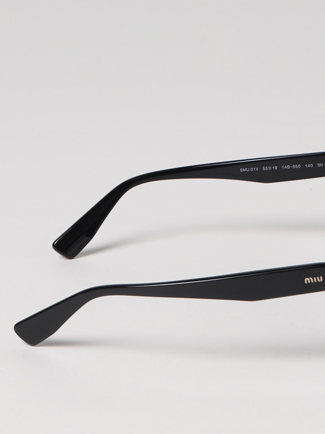 MIU MIU SONNENBRILLE: Brille damen Miu Miu, Schwarz 1 - Img 3