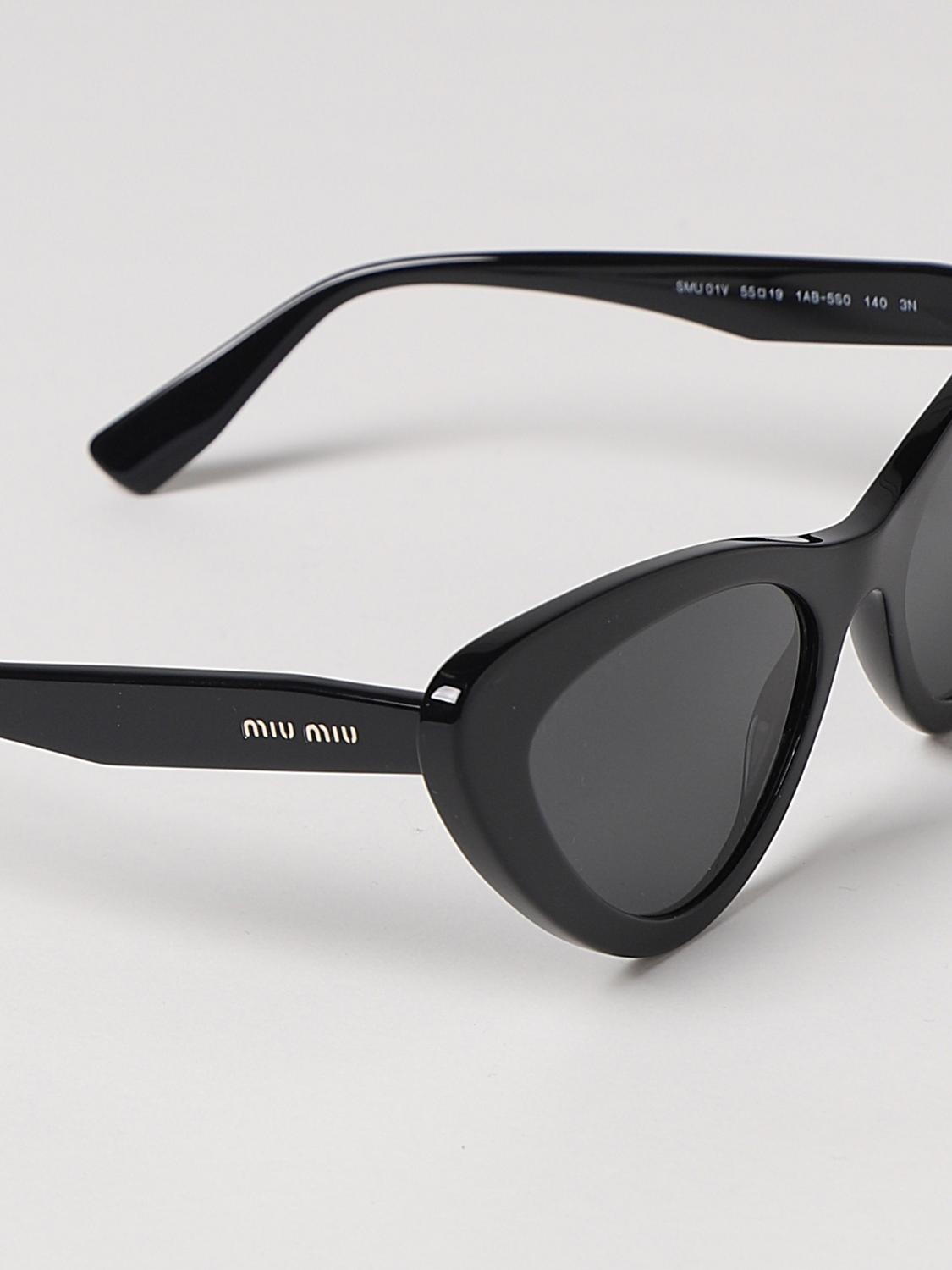 MIU MIU SONNENBRILLE: Brille damen Miu Miu, Schwarz 1 - Img 4