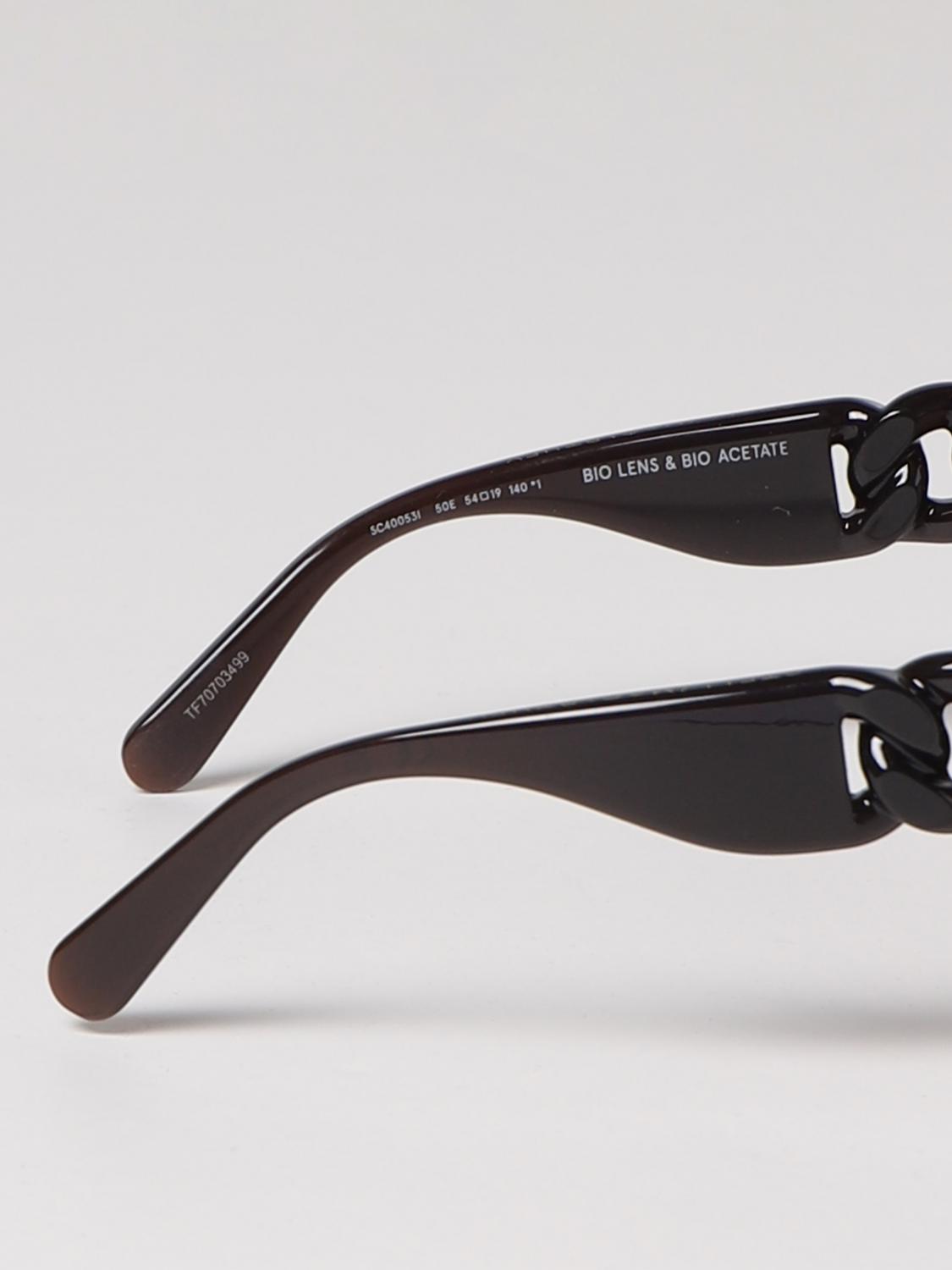STELLA MCCARTNEY GAFAS DE SOL: Gafas mujer Stella McCartney, Marrón - Img 3