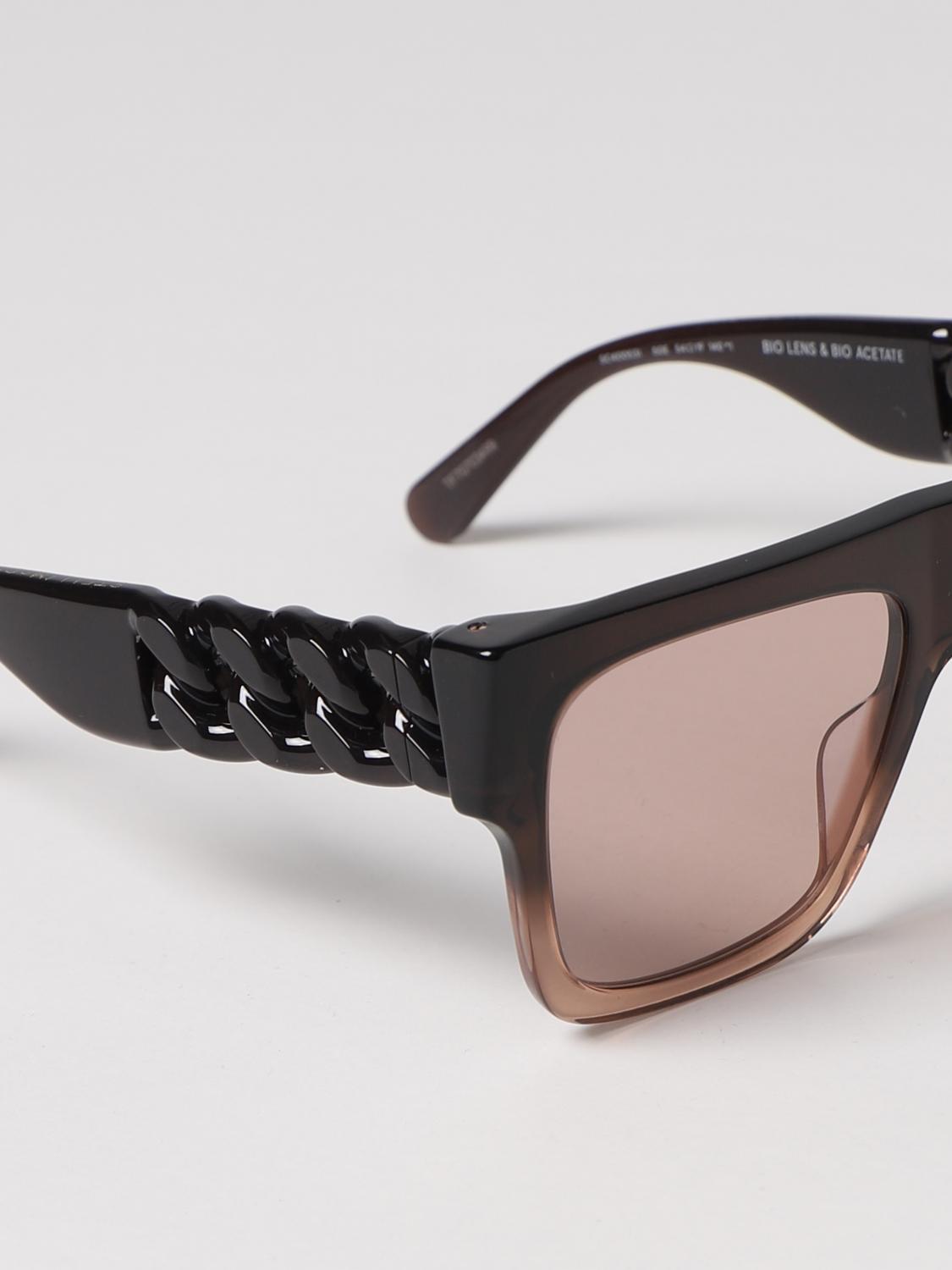 STELLA MCCARTNEY GAFAS DE SOL: Gafas mujer Stella McCartney, Marrón - Img 4