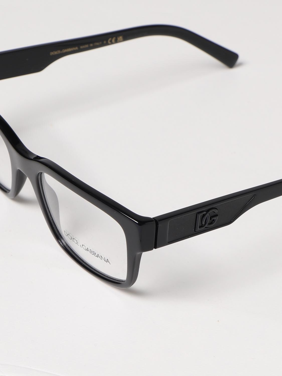 DOLCE & GABBANA: acetate eyeglasses - Black | Dolce & Gabbana optical ...