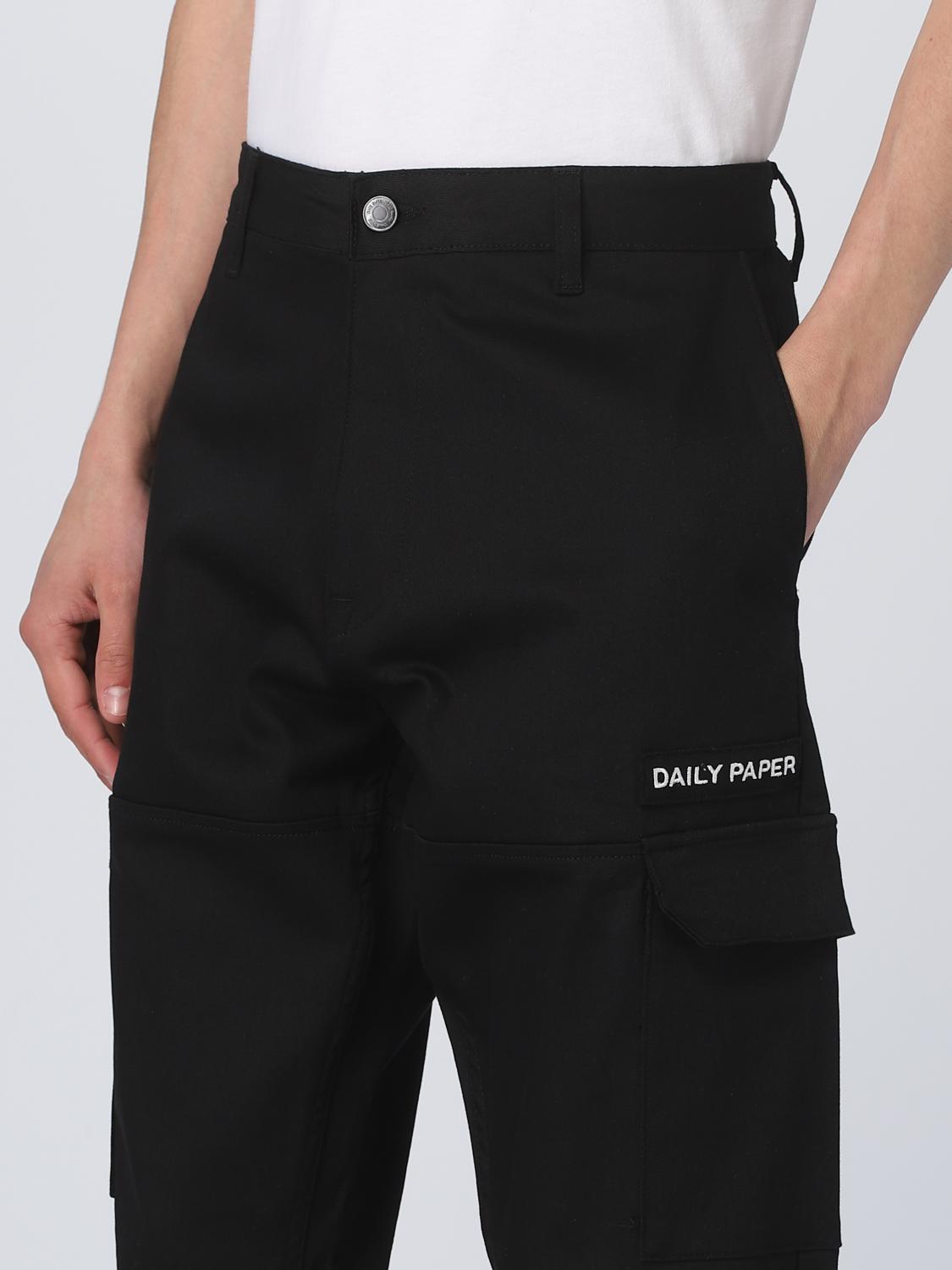 DAILY PAPER PANTS: Pants men Daily Paper, Black - Img 3