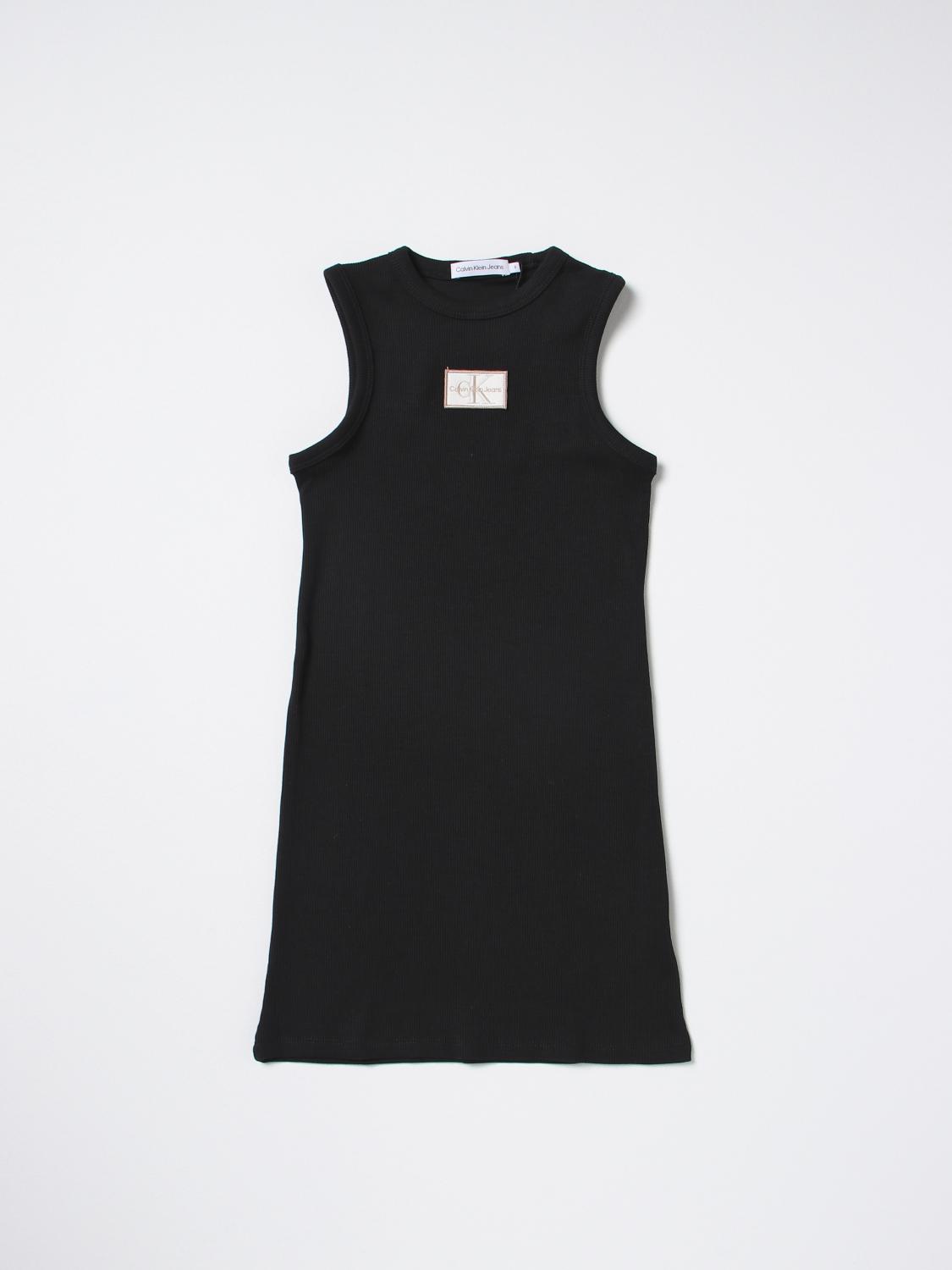 CALVIN KLEIN VESTIDO: Vestido niños Calvin Klein, Negro - Img 1
