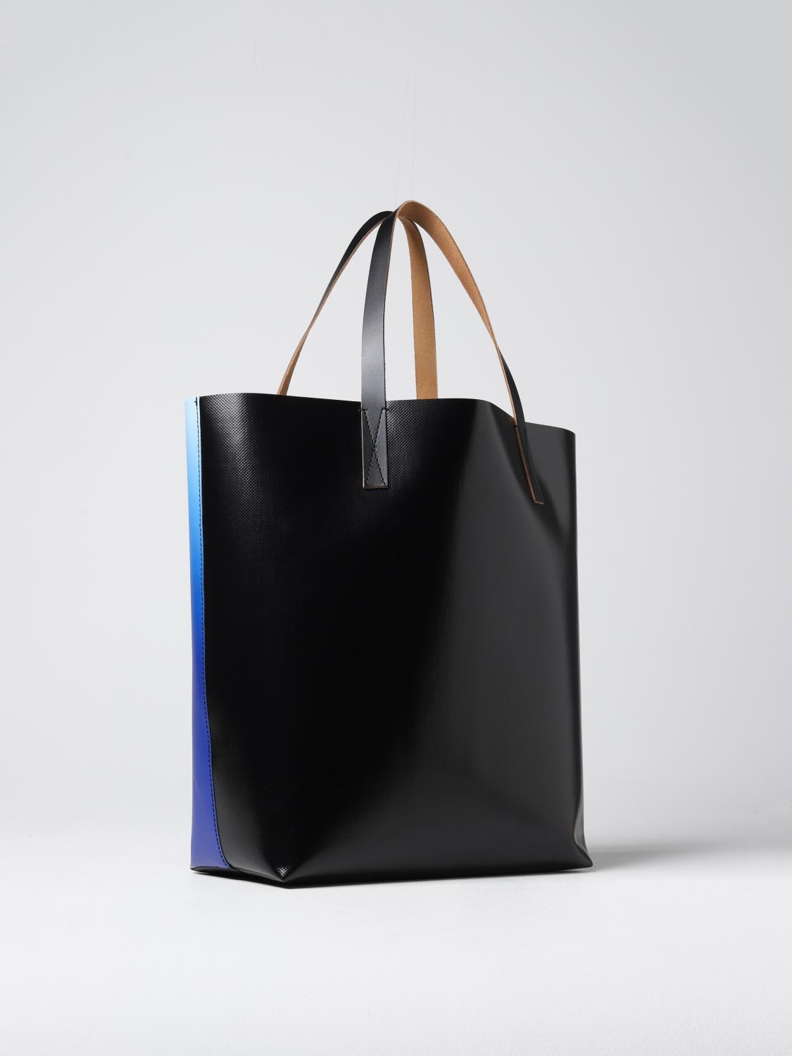 MARNI BORSA: Borsa Tribeca Marni in pvc, Blue - Img 2