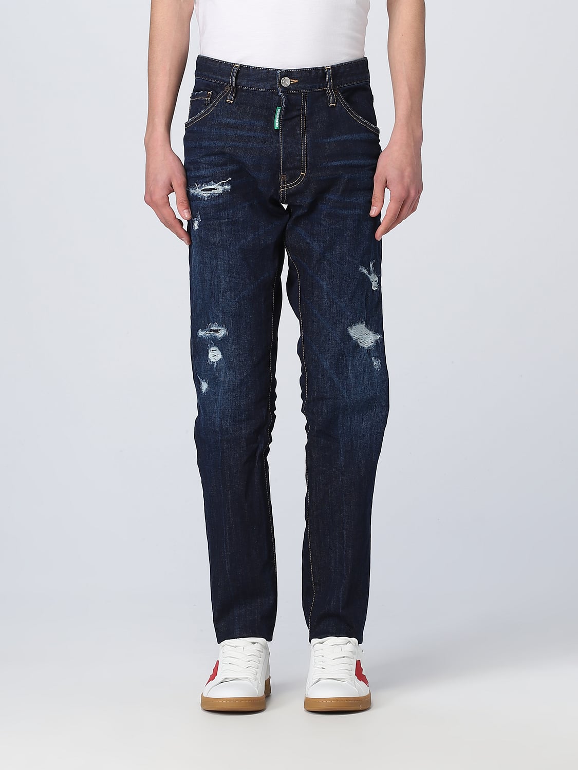 DSQUARED2 JEANS: Dsquared2 denim jeans, Navy - Img 1