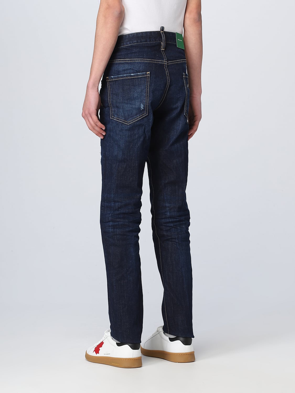 DSQUARED2 JEANS: Dsquared2 denim jeans, Navy - Img 3
