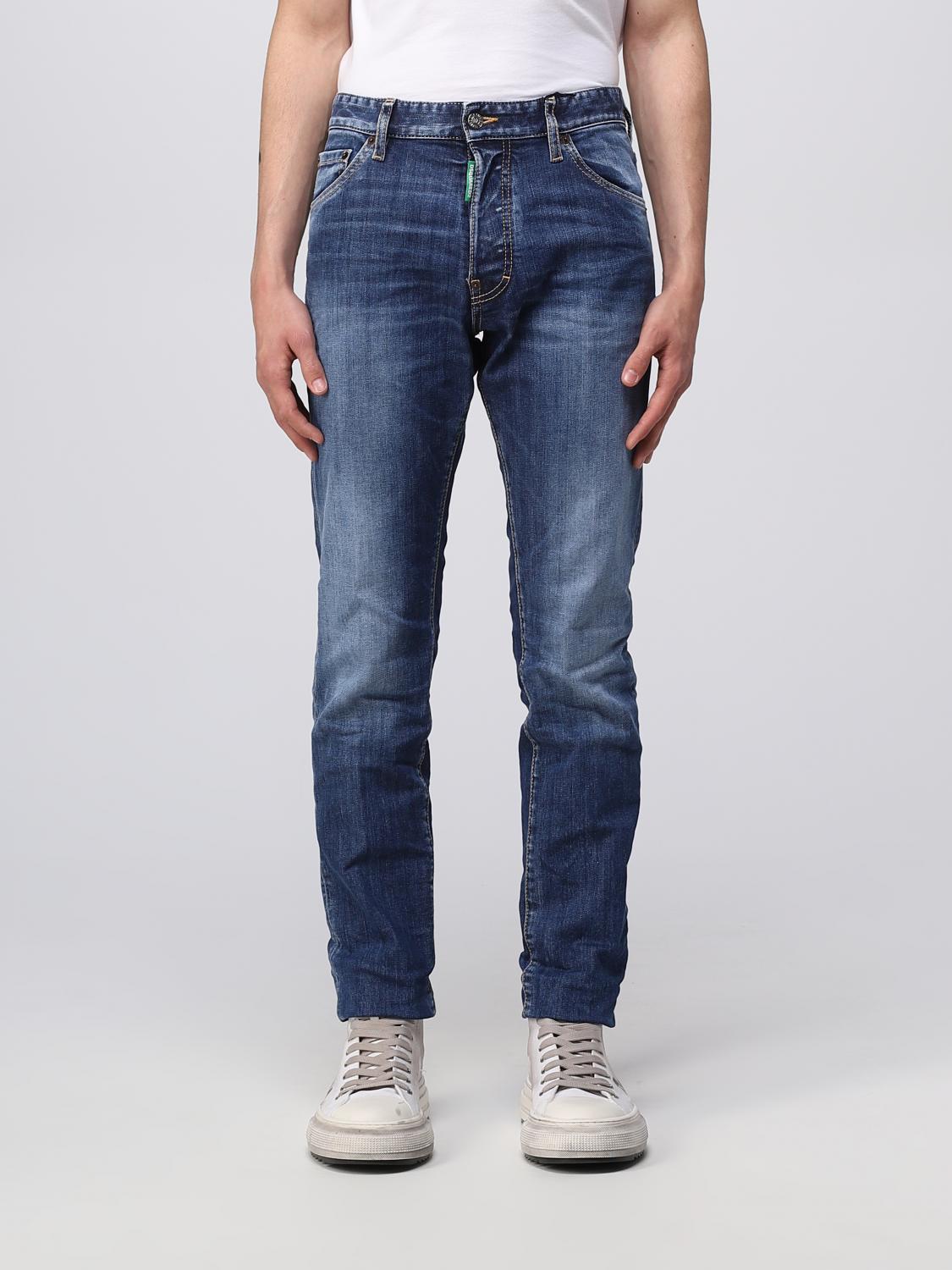DSQUARED2 JEANS: Jeans Dsquared2 in denim, Blue Navy - Img 1