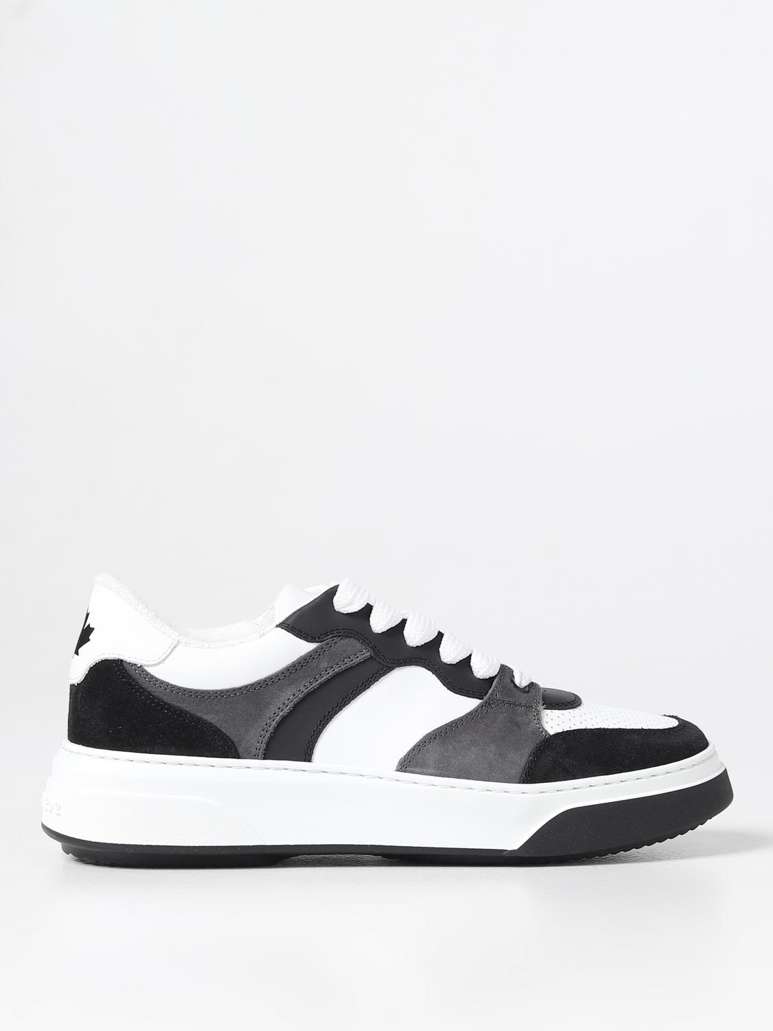 DSQUARED2 BASKETS: Chaussures homme Dsquared2, Blanc 2 - Img 1