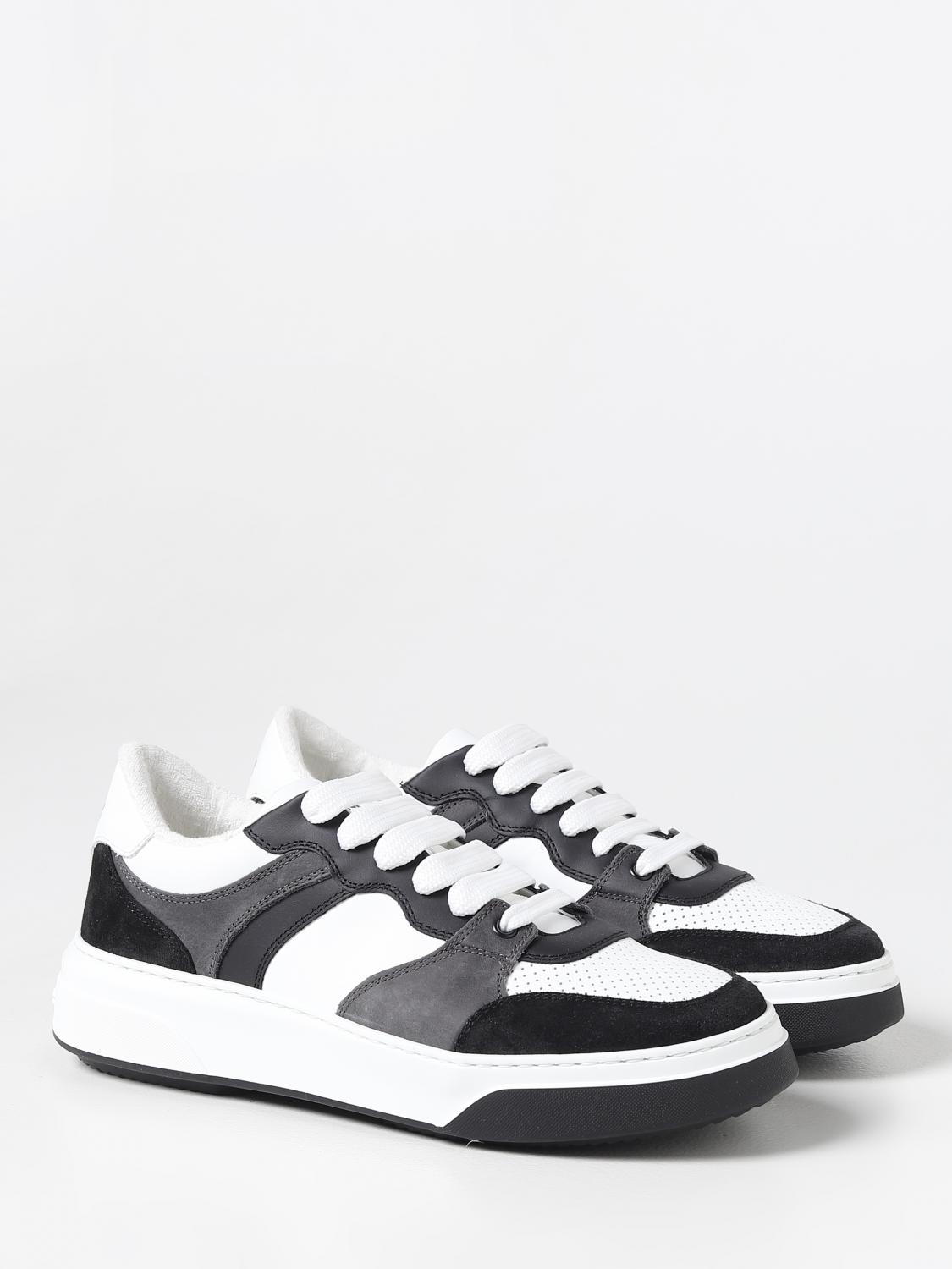 DSQUARED2 BASKETS: Chaussures homme Dsquared2, Blanc 2 - Img 2