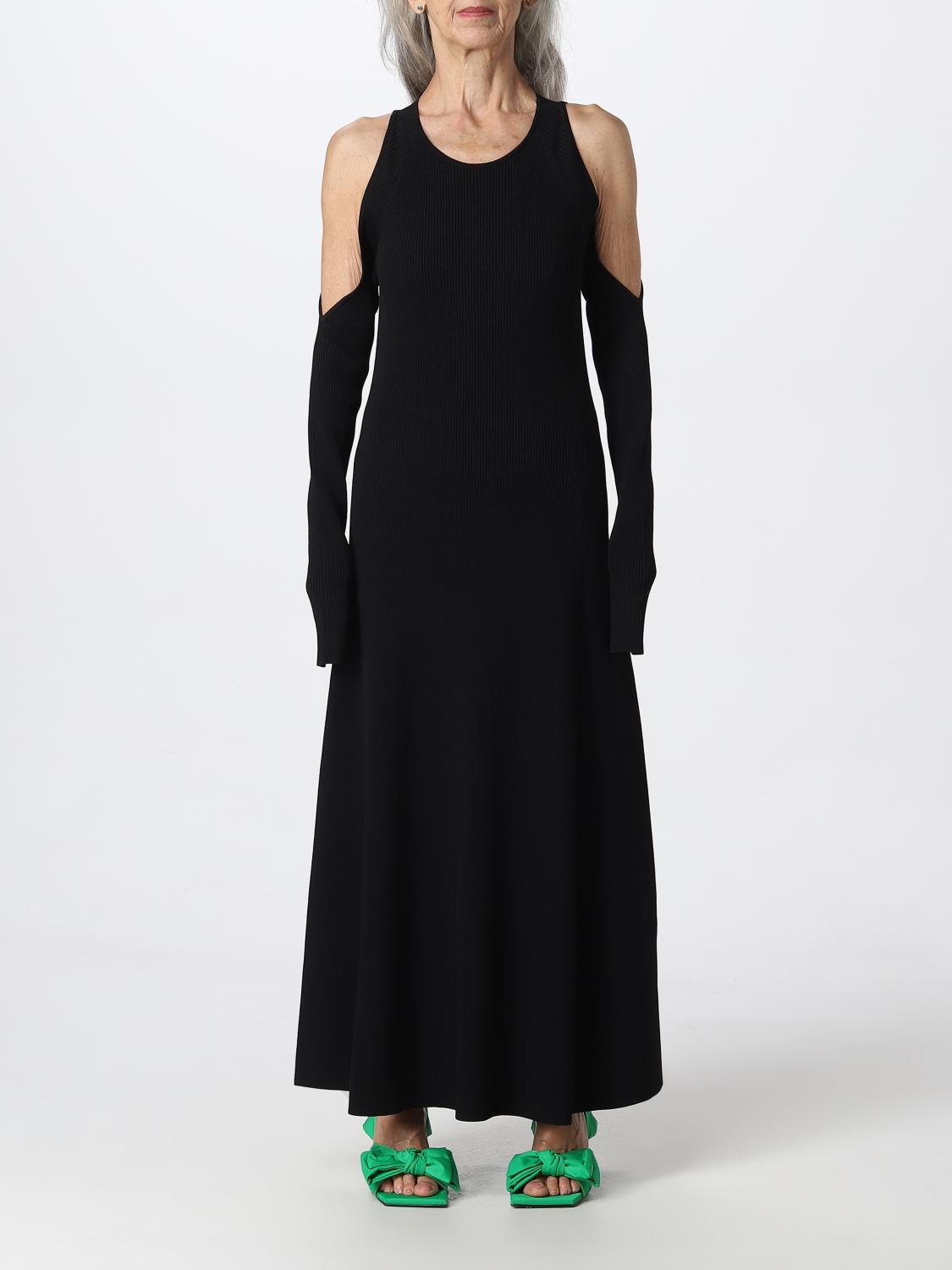 ganni evening dress Ganni Blue Cotton Casual Dress - IT38