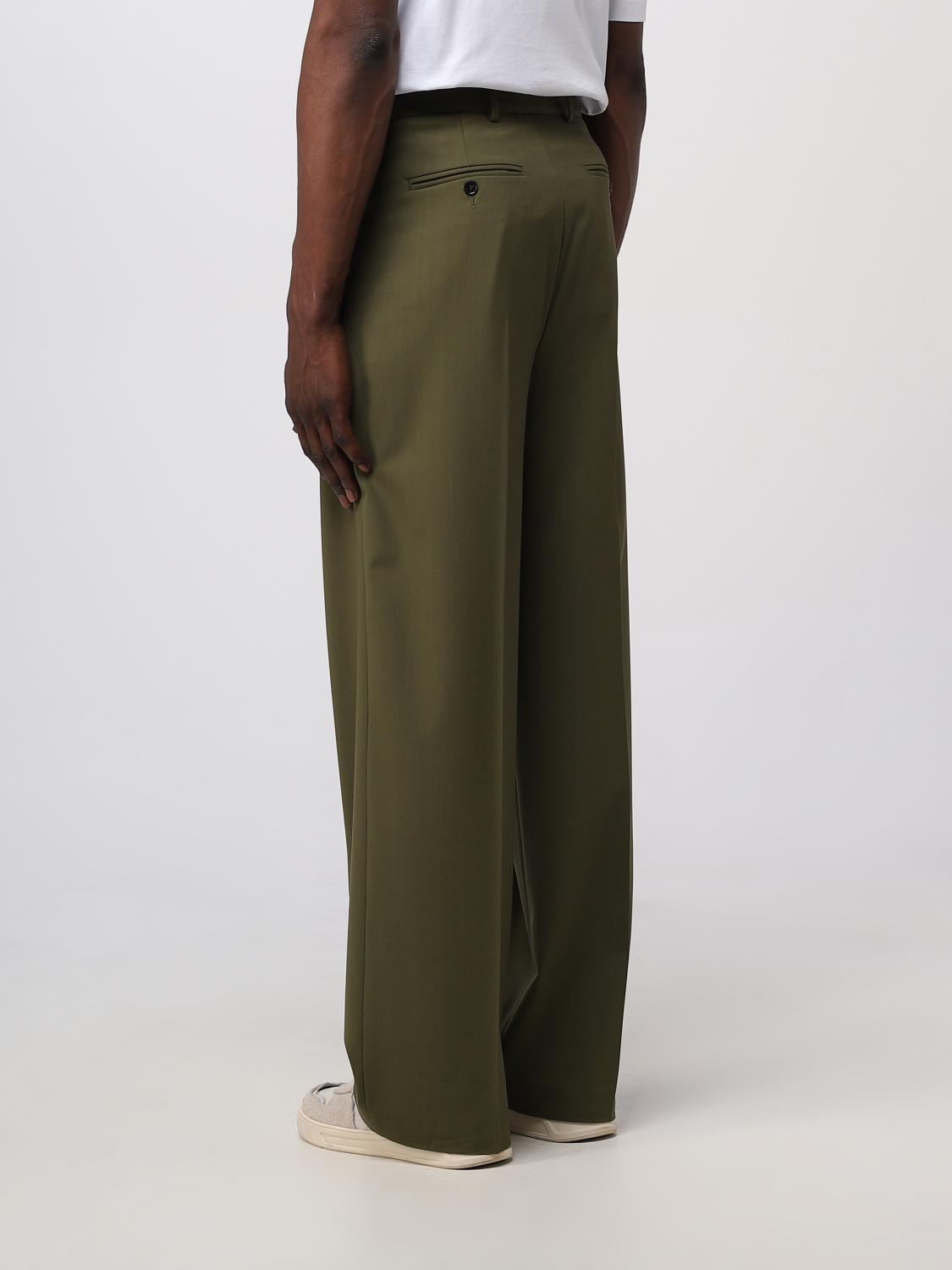 MSGM PANTALON: Pantalon homme MSGM, Vert Militaire - Img 3