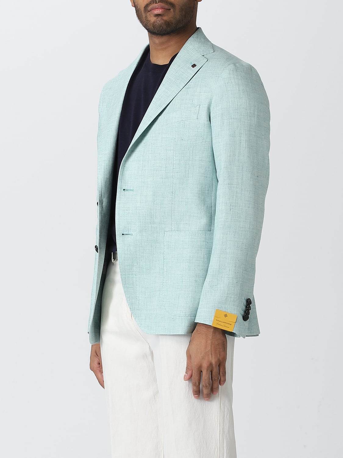 TAGLIATORE AMERICANA: Chaqueta hombre Tagliatore, Turquesa - Img 3