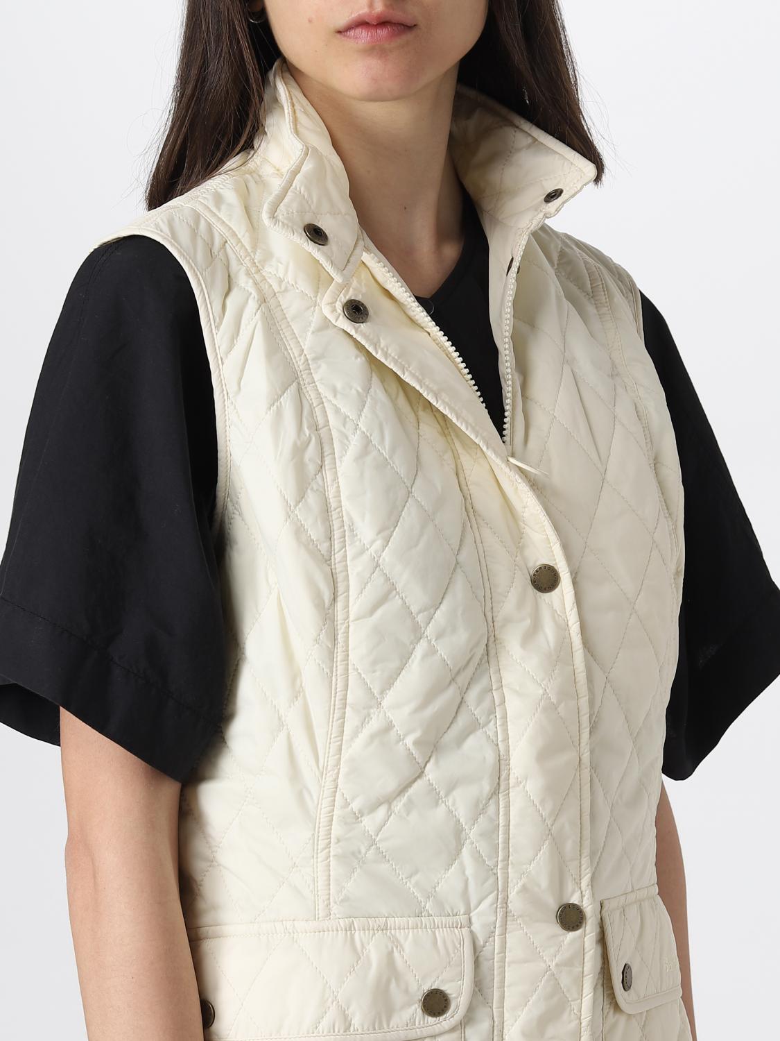 BARBOUR WESTE: Jacke damen Barbour, Cream - Img 4