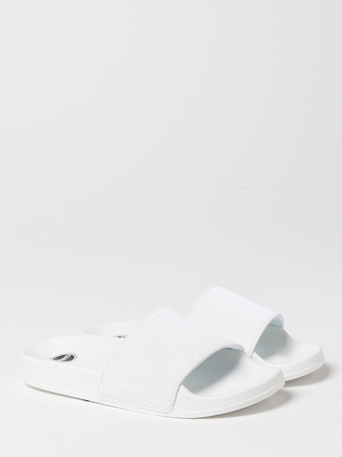 COLMAR SANDALI BASSO: Sliders Colmar in tessuto e gomma, Bianco - Img 2