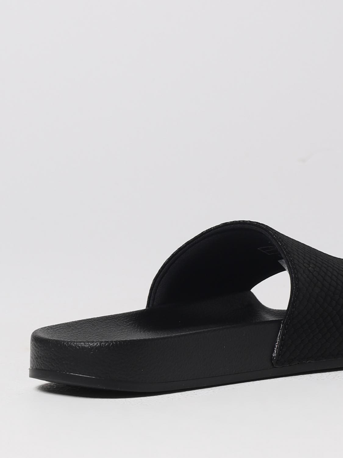 COLMAR SANDALI BASSO: Sliders Colmar in tessuto e gomma, Nero - Img 3