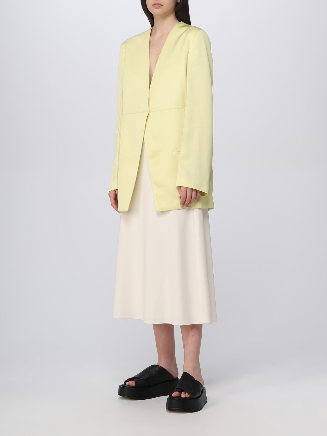 アウターその他 JIL SANDER Woman Blazer Yellow J02BN0120J65090 737 Jil Sander Outlet: Blazer woman - Yellow | Jil Sander blazer