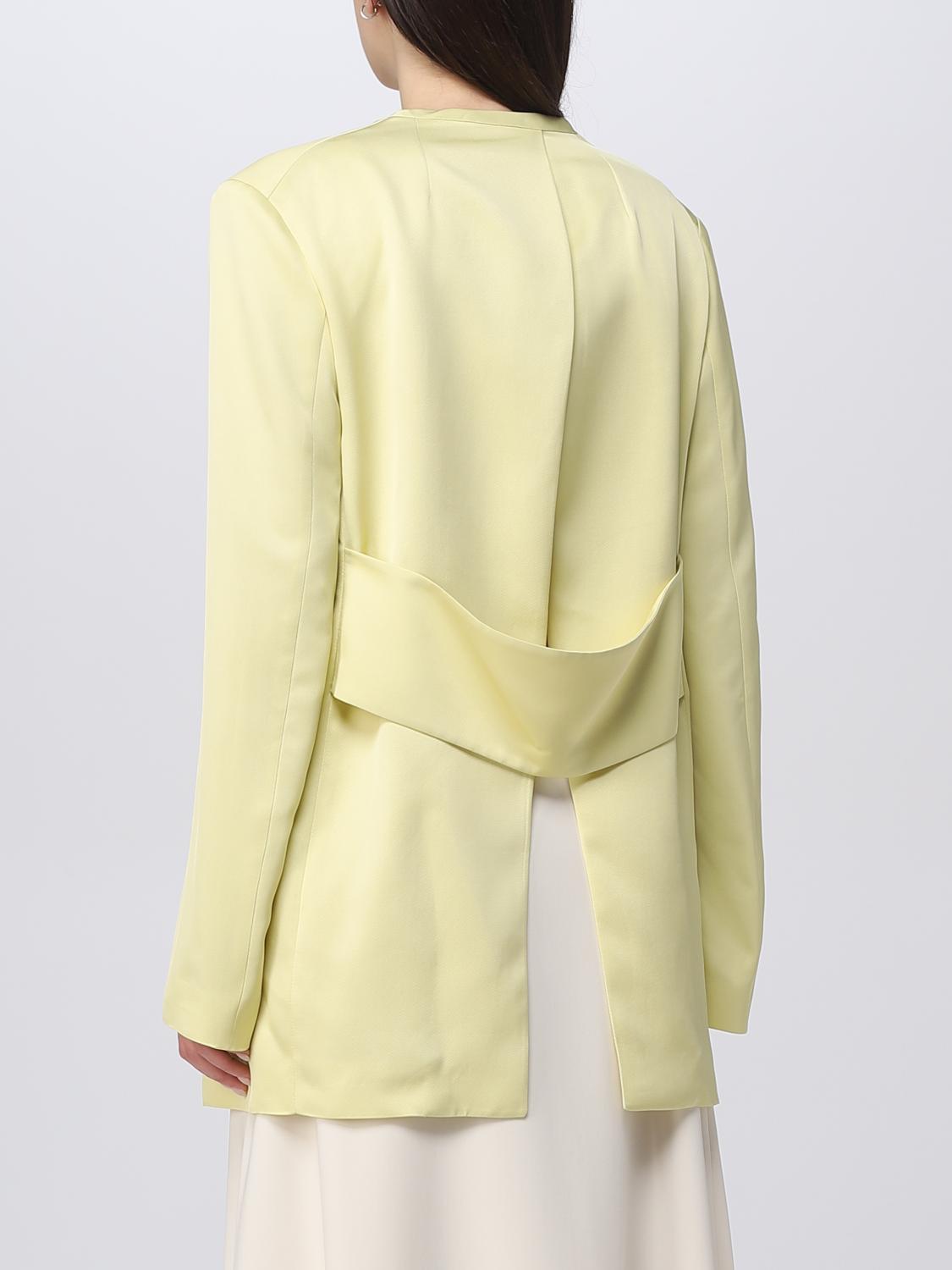 アウターその他 JIL SANDER Woman Blazer Yellow J02BN0120J65090 737 Jil Sander Outlet: Blazer woman - Yellow | Jil Sander blazer
