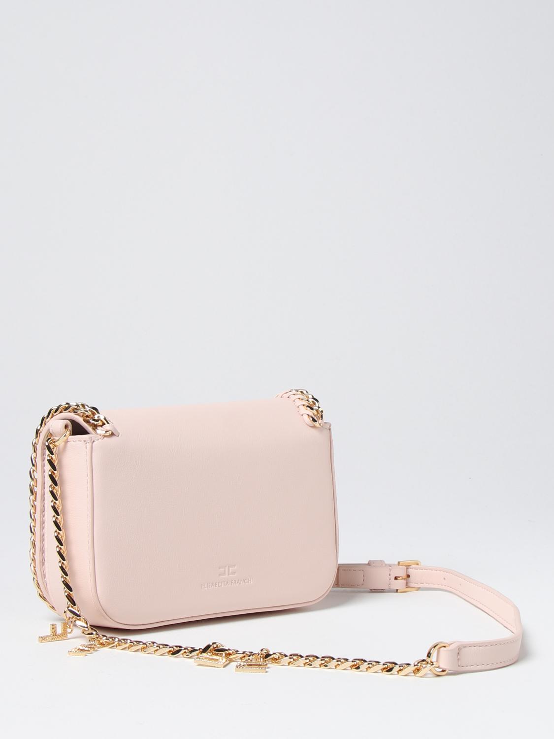 ELISABETTA FRANCHI BORSA MINI: Borsa Elisabetta Franchi in pelle sintetica, Rosa - Img 2