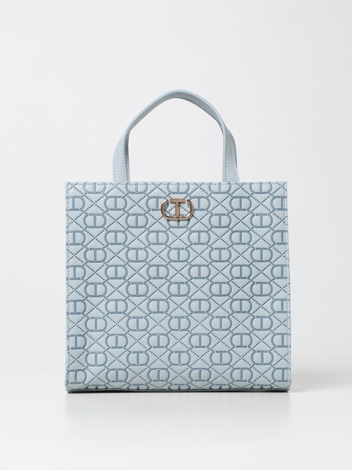 TWINSET BOLSO DE MANO: Mini bolso mujer Twinset, Agua - Img 1
