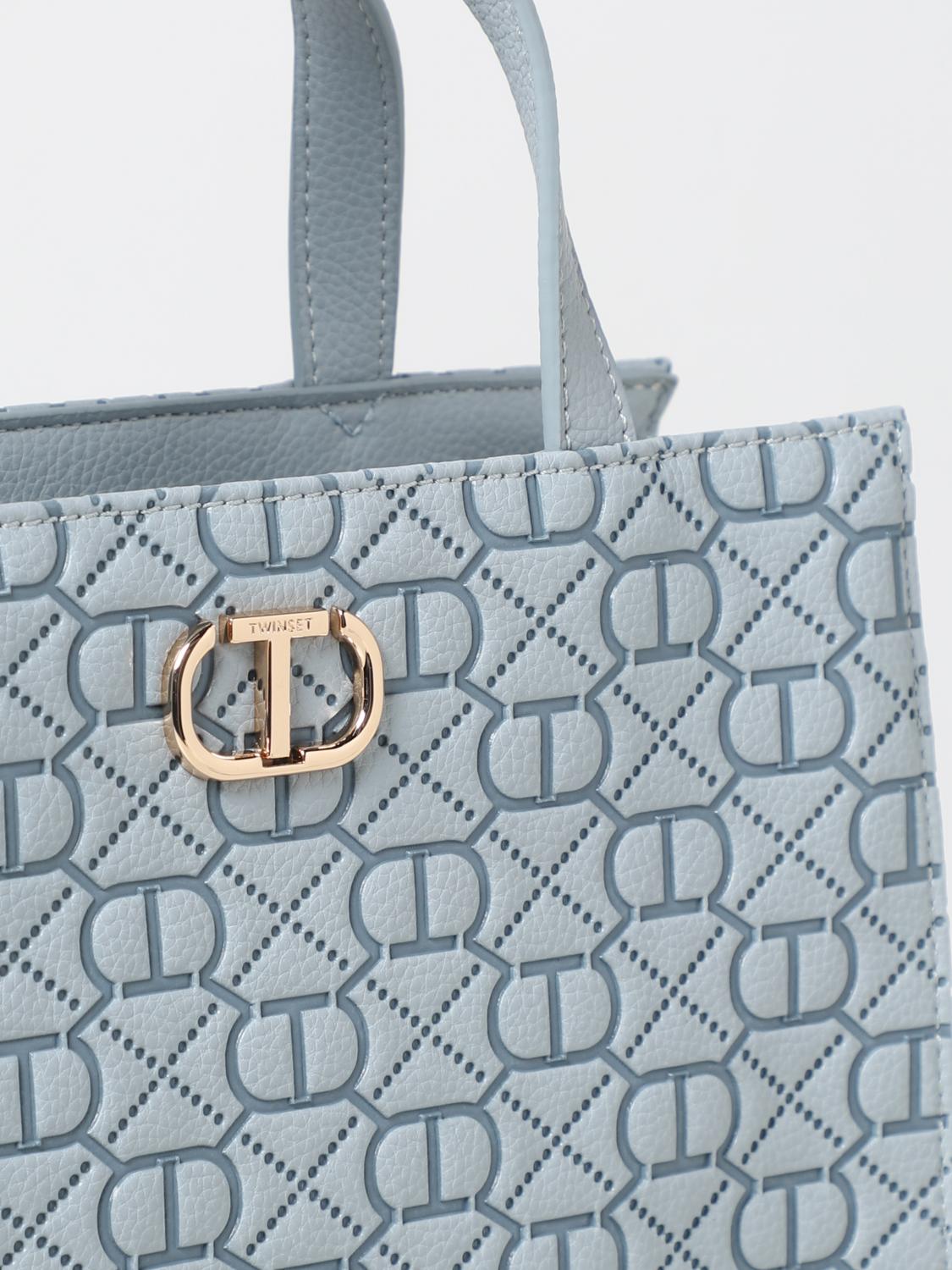 TWINSET BOLSO DE MANO: Mini bolso mujer Twinset, Agua - Img 3