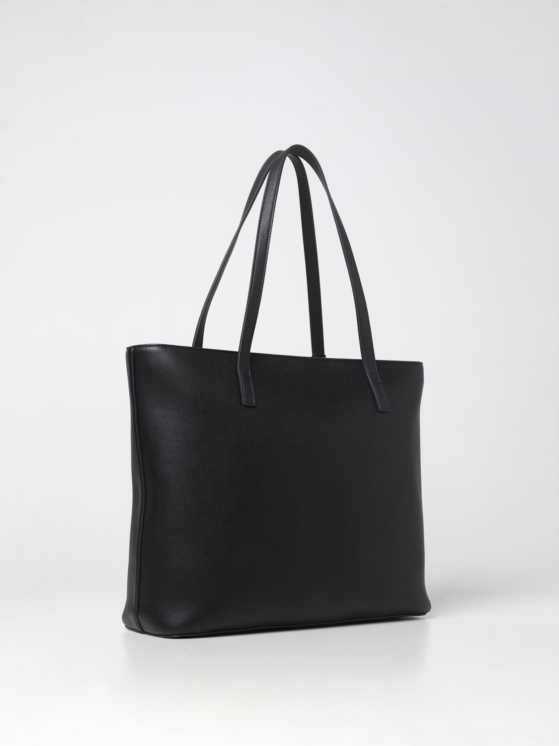 TWINSET TOTE BAG: Twinset bag in synthetic leather, Black - Img 2