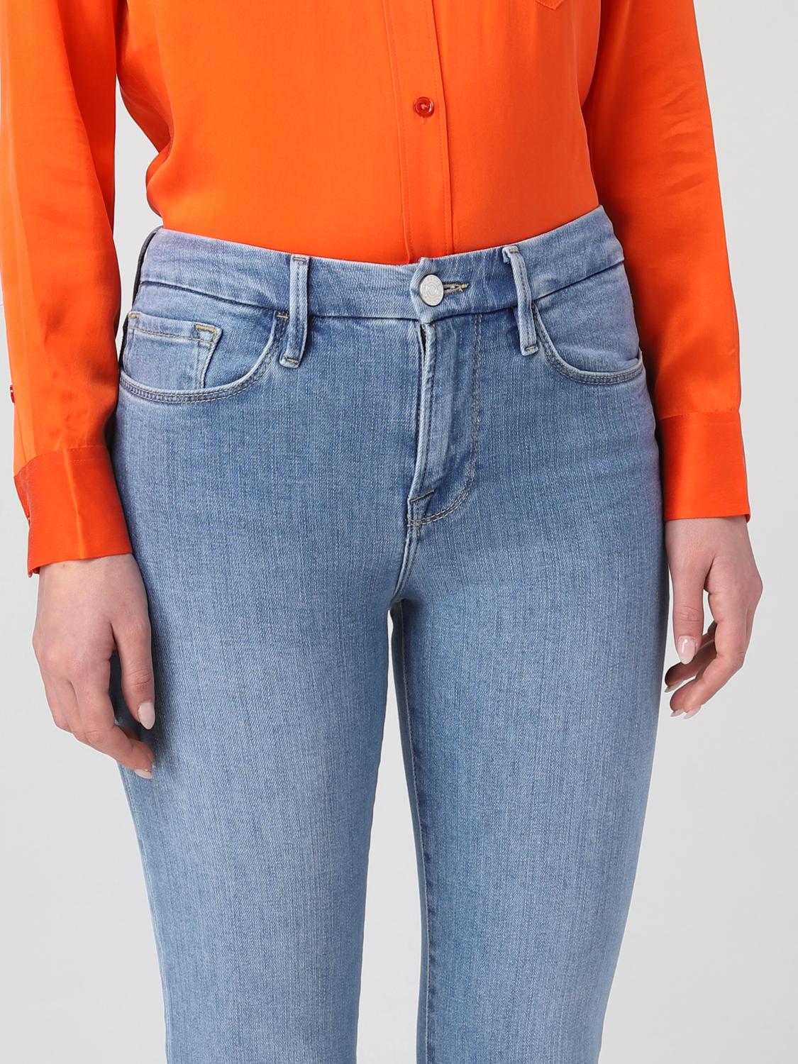 デニム・ジーパン FRAME Woman Jeans Denim LCMB793D JONA Frame Outlet: Jeans femme - Denim | Jeans Frame LCMB793D en