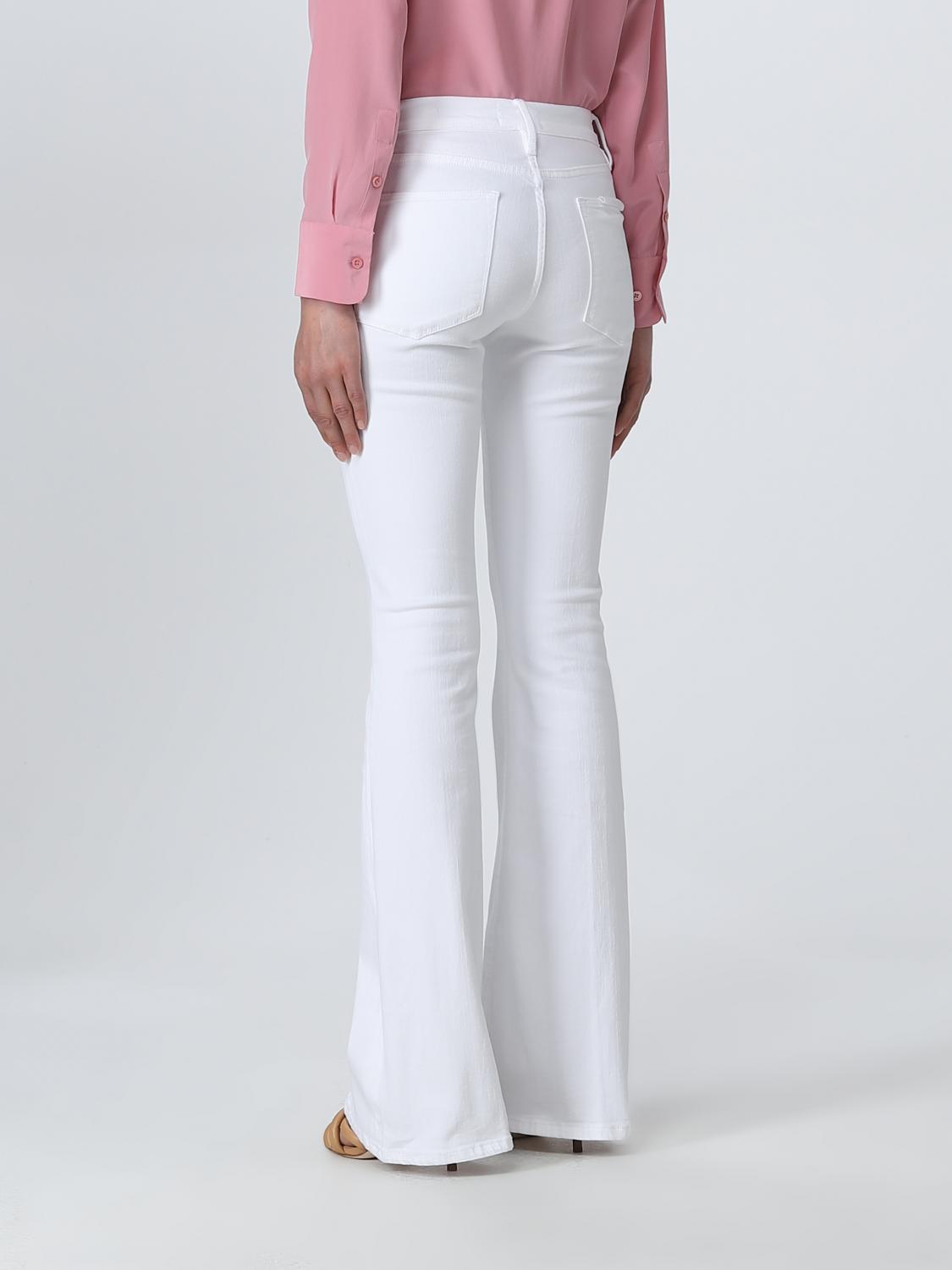 FRAME JEANS: Jeans woman Frame, White - Img 2