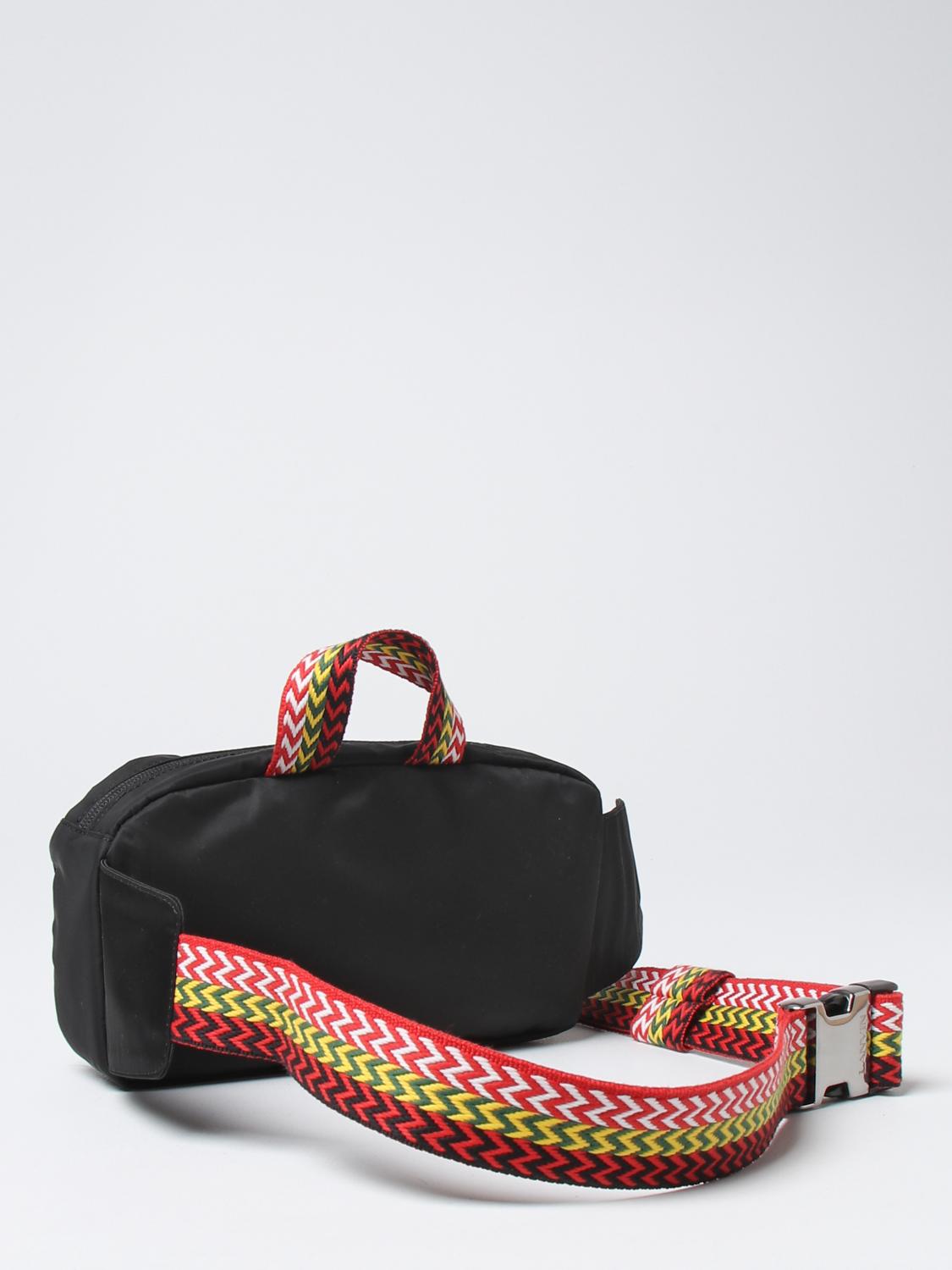 LANVIN BELT BAG: Bags men Lanvin, Black - Img 2