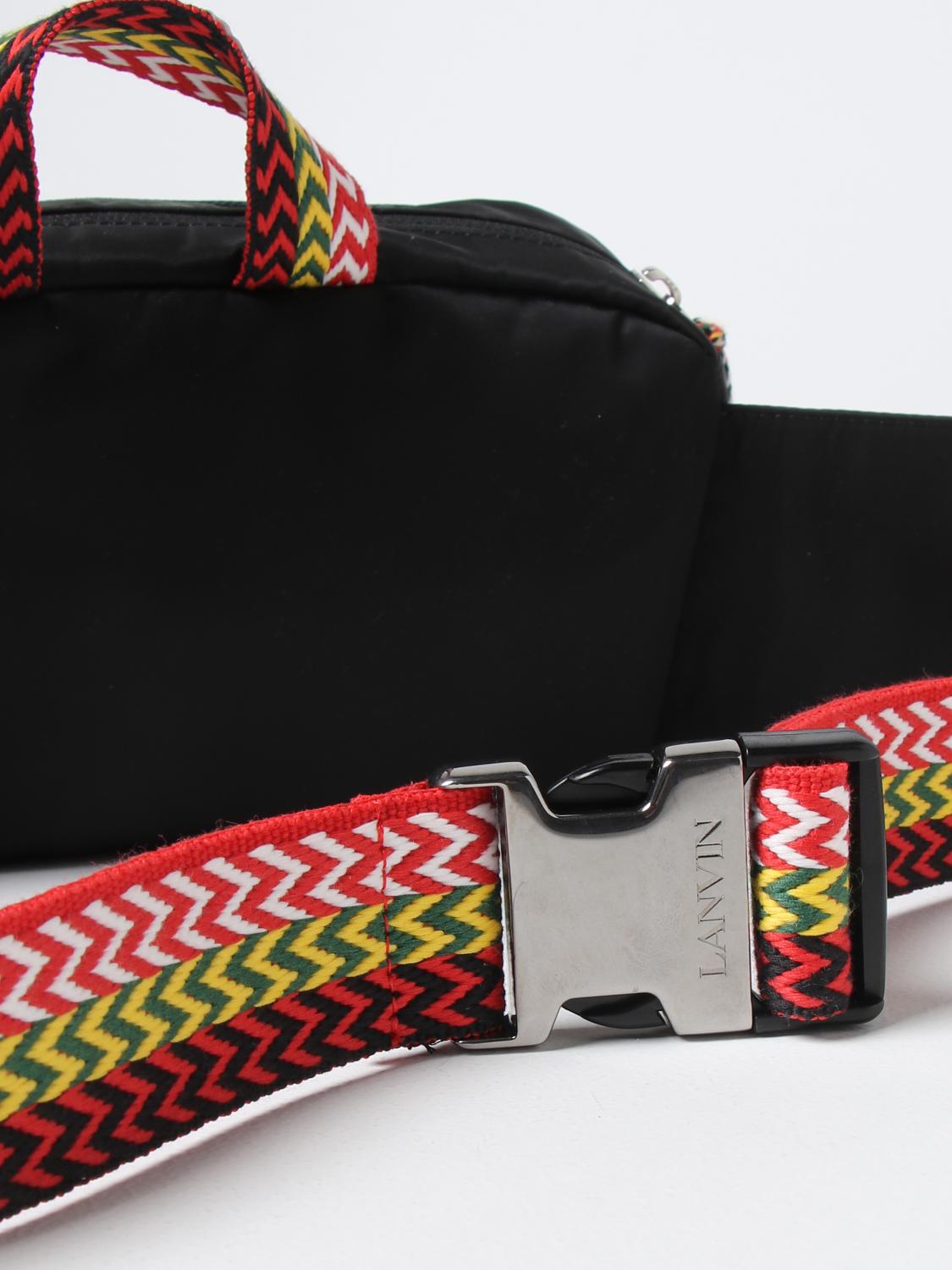 LANVIN BELT BAG: Bags men Lanvin, Black - Img 3