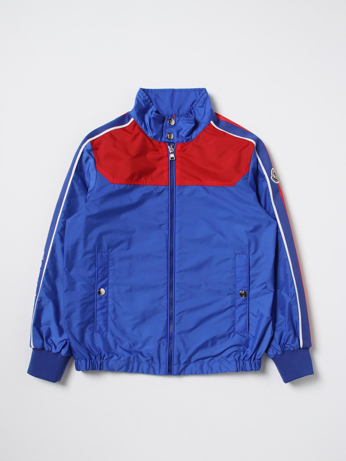 MONCLER CHAQUETA: Chaqueta niños Moncler, Azul Oscuro - Img 1