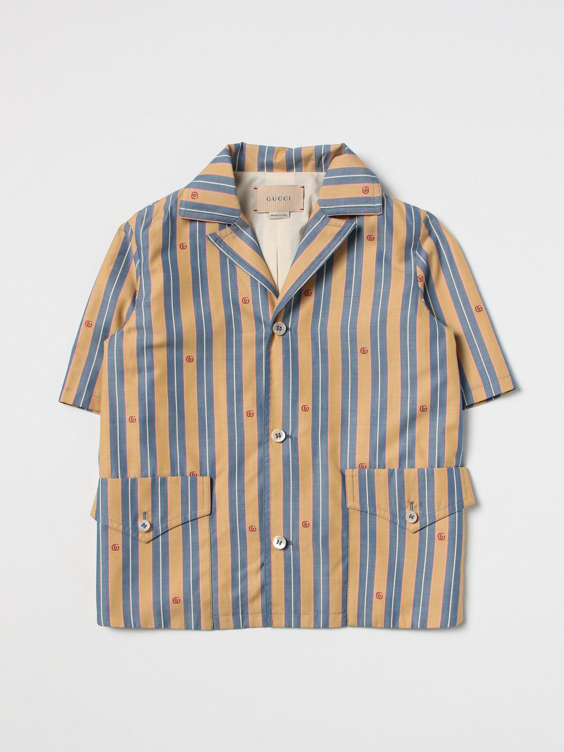 GUCCI SHIRT: Jacket kids Gucci, Yellow - Img 1
