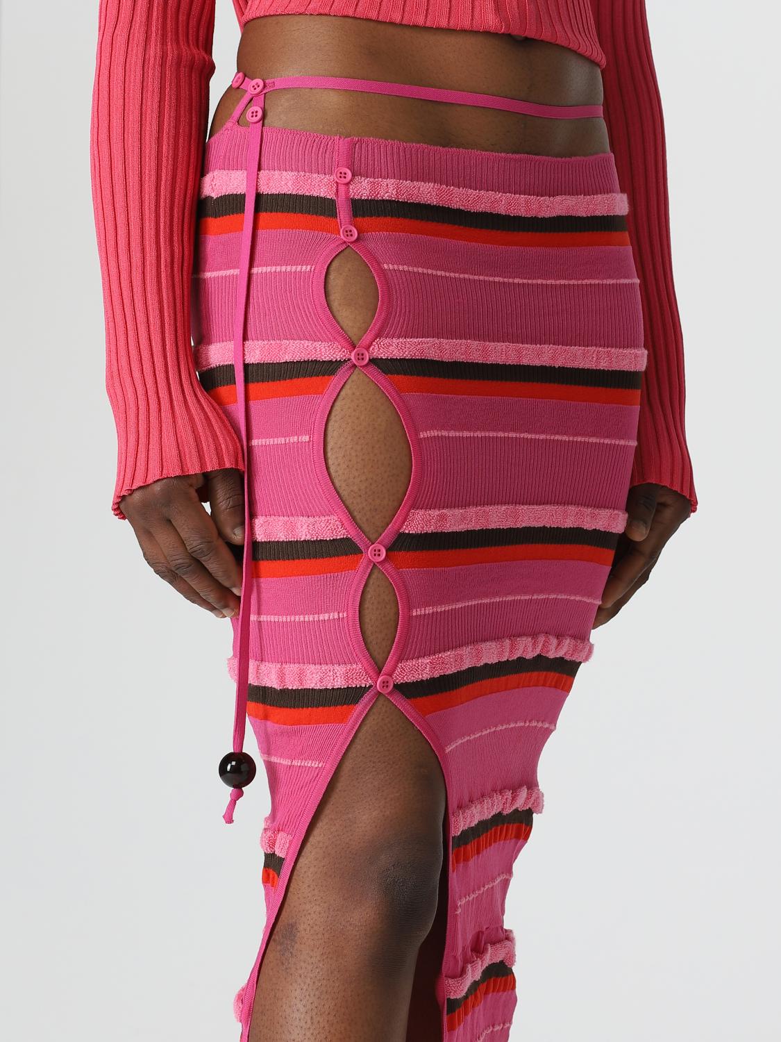 スカート JACQUEMUS Woman Skirt Pink 23E231KN1292282 450 Jacquemus Outlet: Skirt woman - Pink | Jacquemus skirt