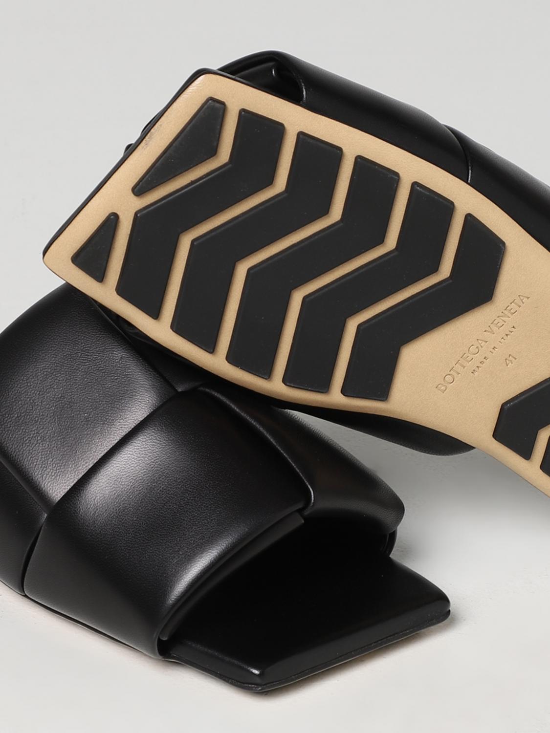 BOTTEGA VENETA: Sandals men - Black | Bottega Veneta sandals