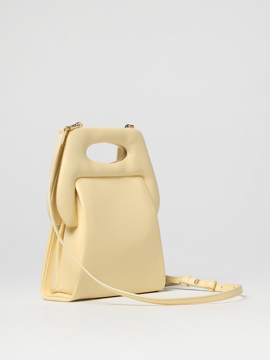 THEMOIRÈ HANDTASCHE: Handtasche damen Themoiré, Gelb - Img 2
