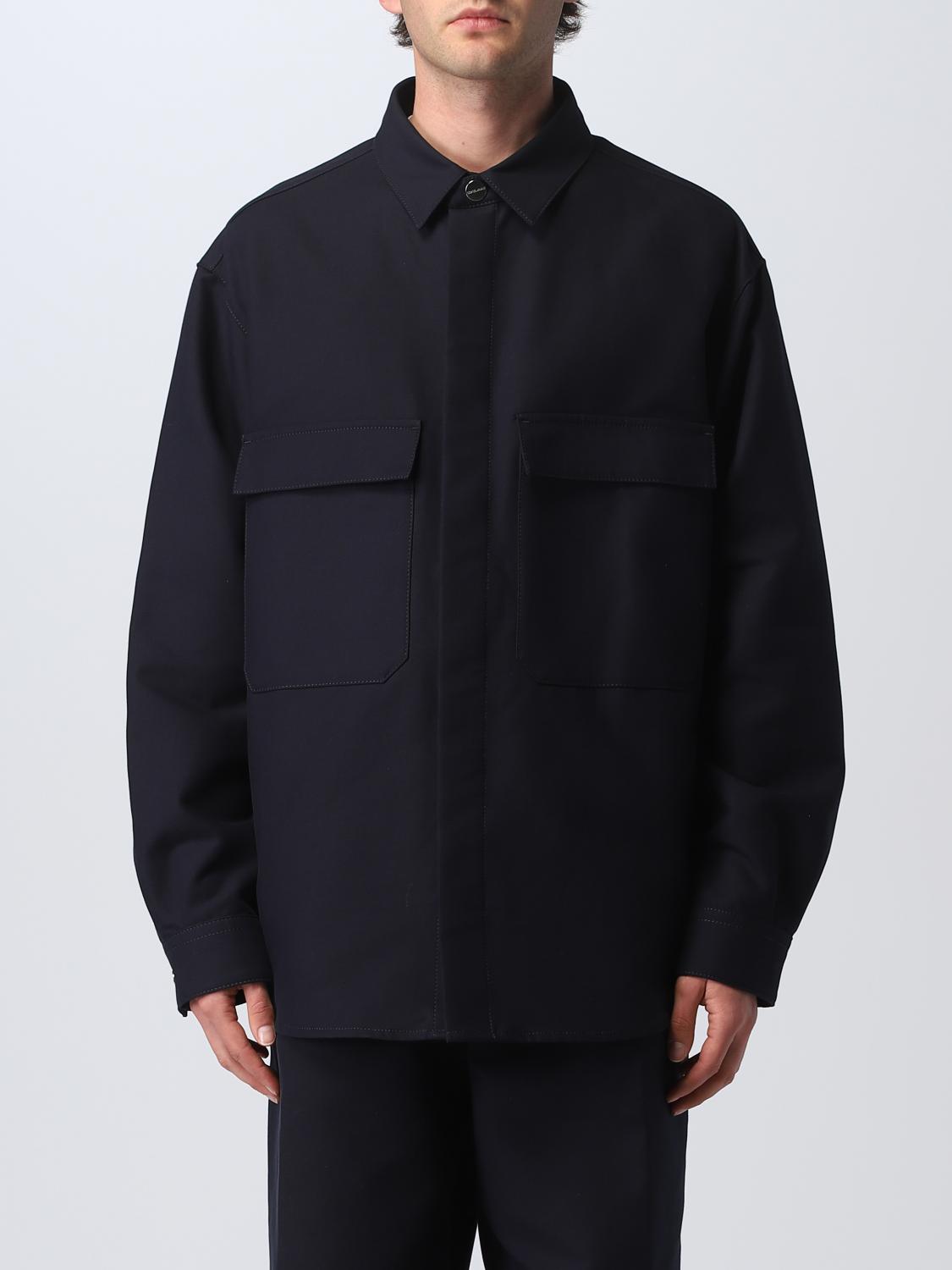 GIORGIO ARMANI JACKET: Jacket men Giorgio Armani, Blue - Img 1
