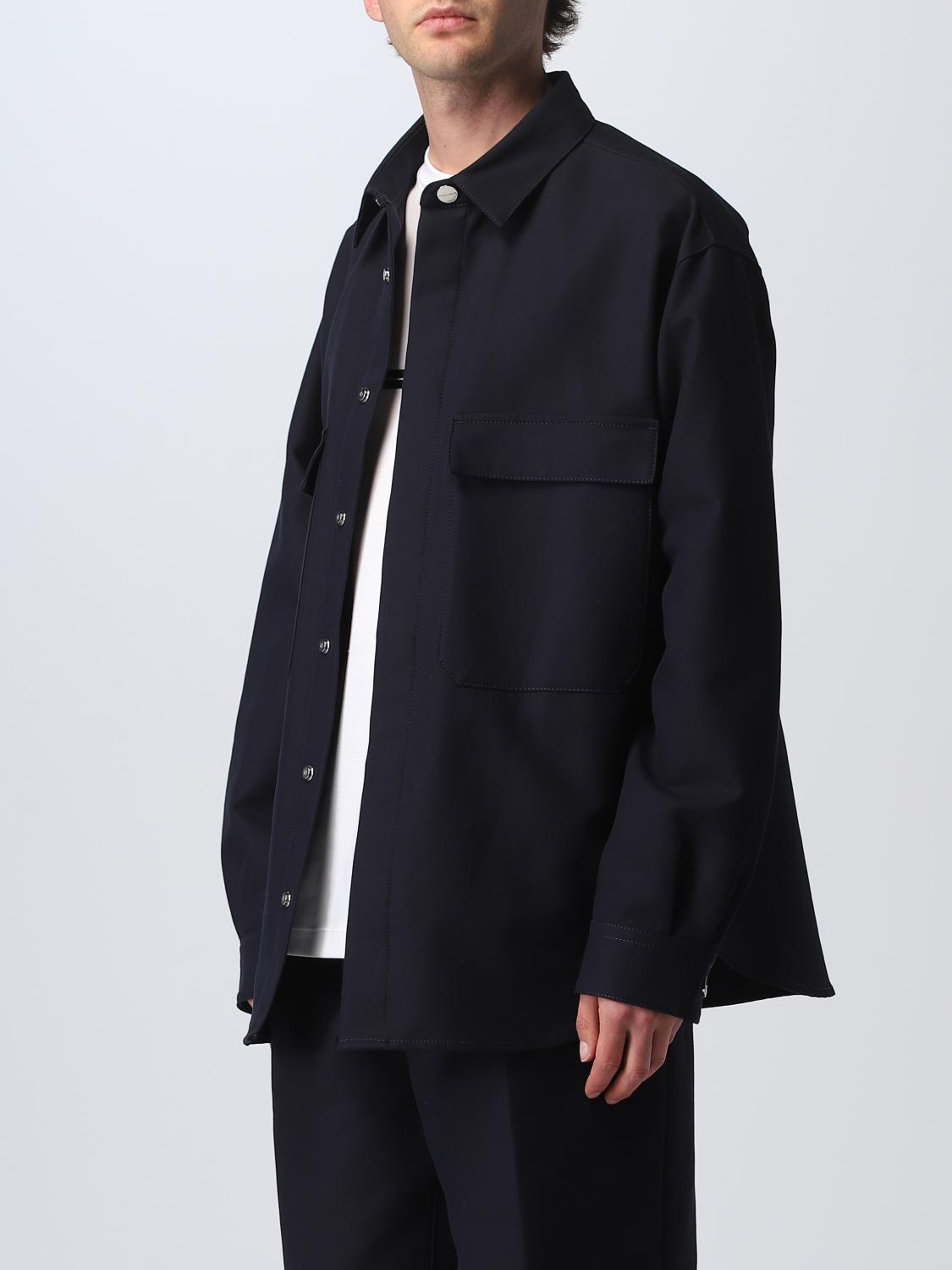 GIORGIO ARMANI JACKET: Jacket men Giorgio Armani, Blue - Img 4