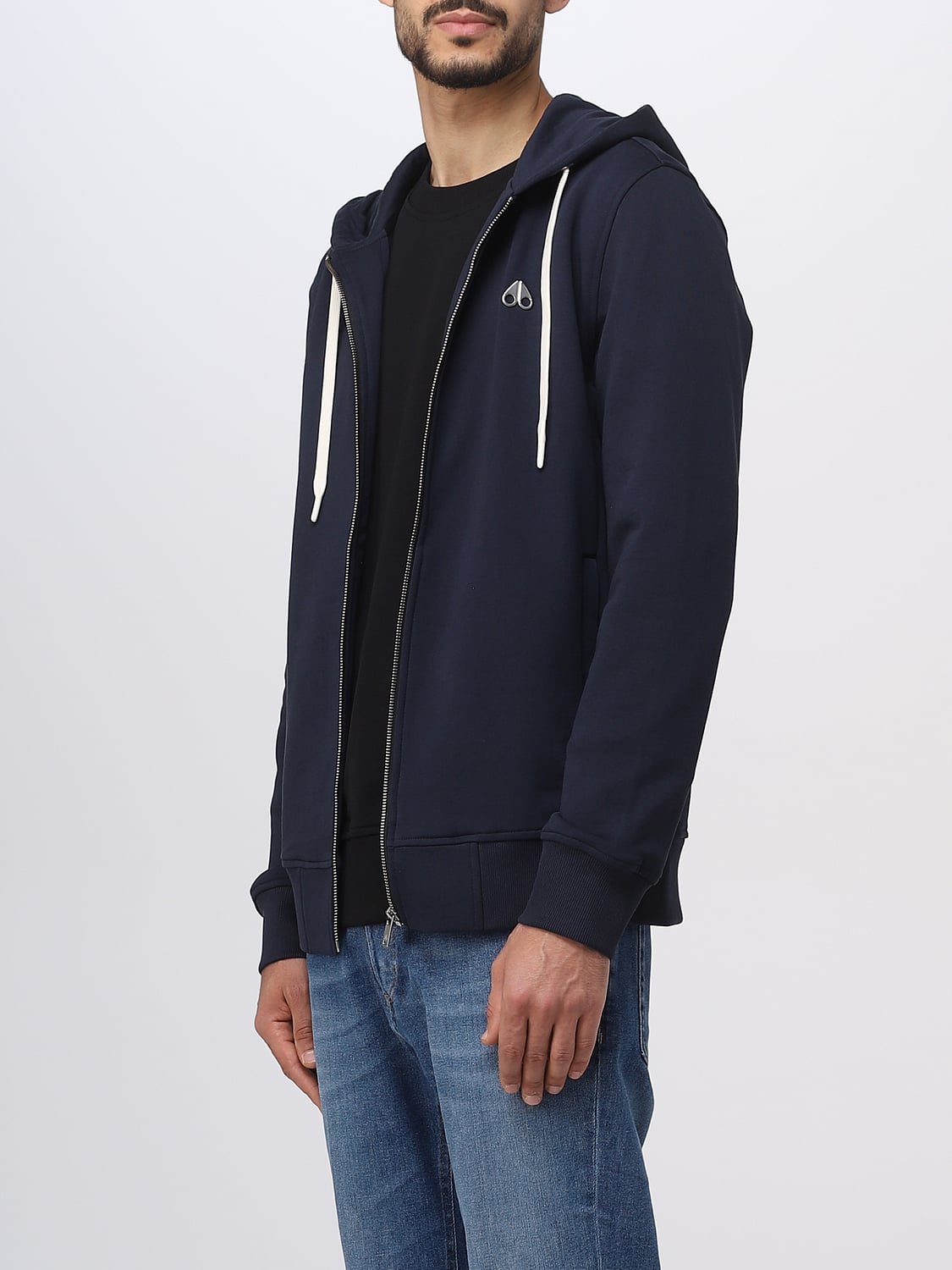 MOOSE KNUCKLES FELPA: Felpa uomo Moose Knuckles, Blue Navy - Img 3