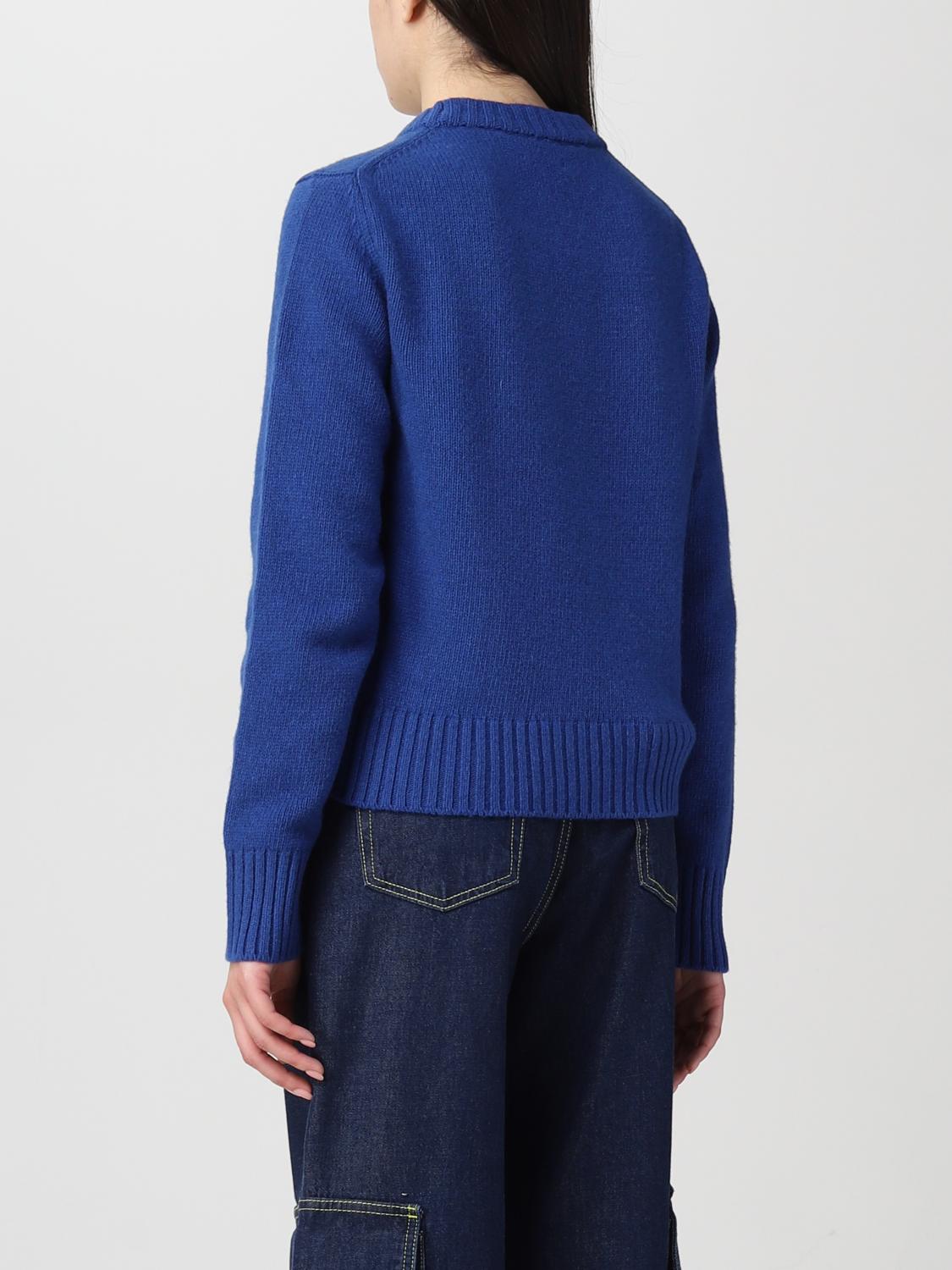GANNI PULLOVER: Pullover damen Ganni, Blau - Img 3