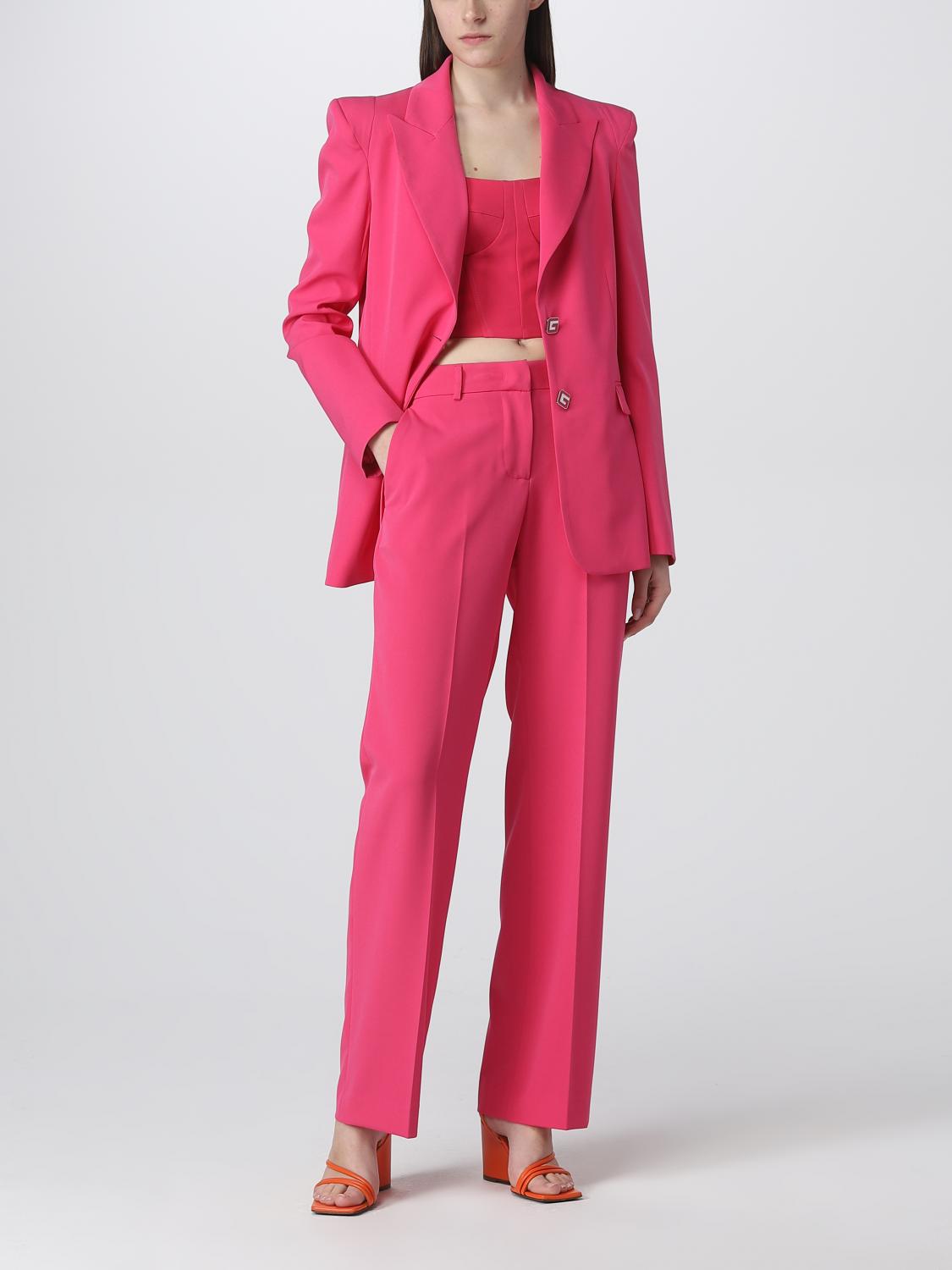 GAËLLE PARIS PANTALONE: Pantalone Gaëlle Paris in cady, Fuxia - Img 2