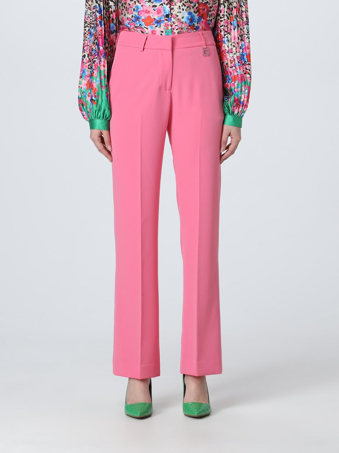 GAËLLE PARIS PANTALONE: Pantalone Gaëlle Paris in cady, Rosa - Img 1