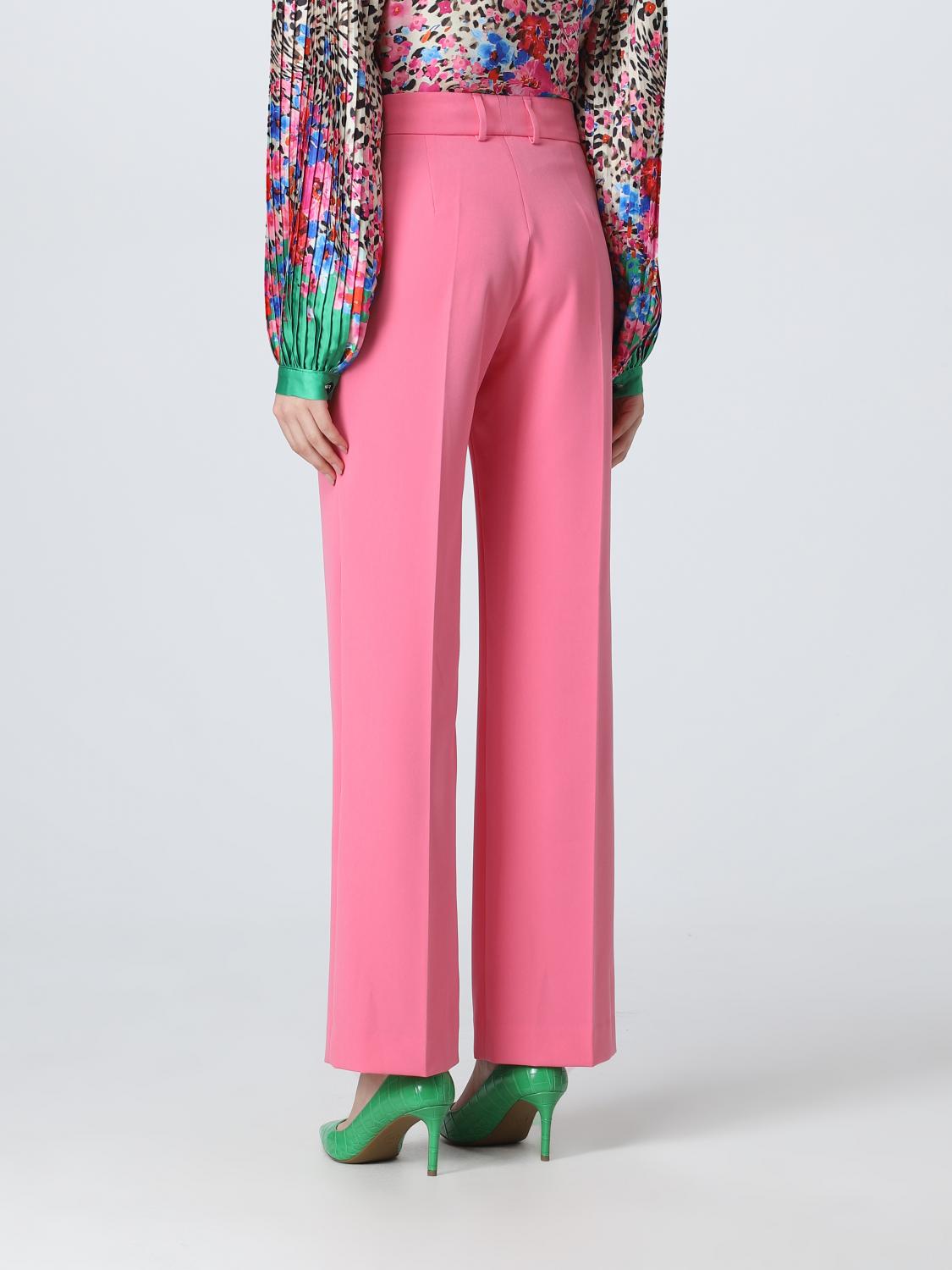 GAËLLE PARIS PANTALONE: Pantalone Gaëlle Paris in cady, Rosa - Img 2