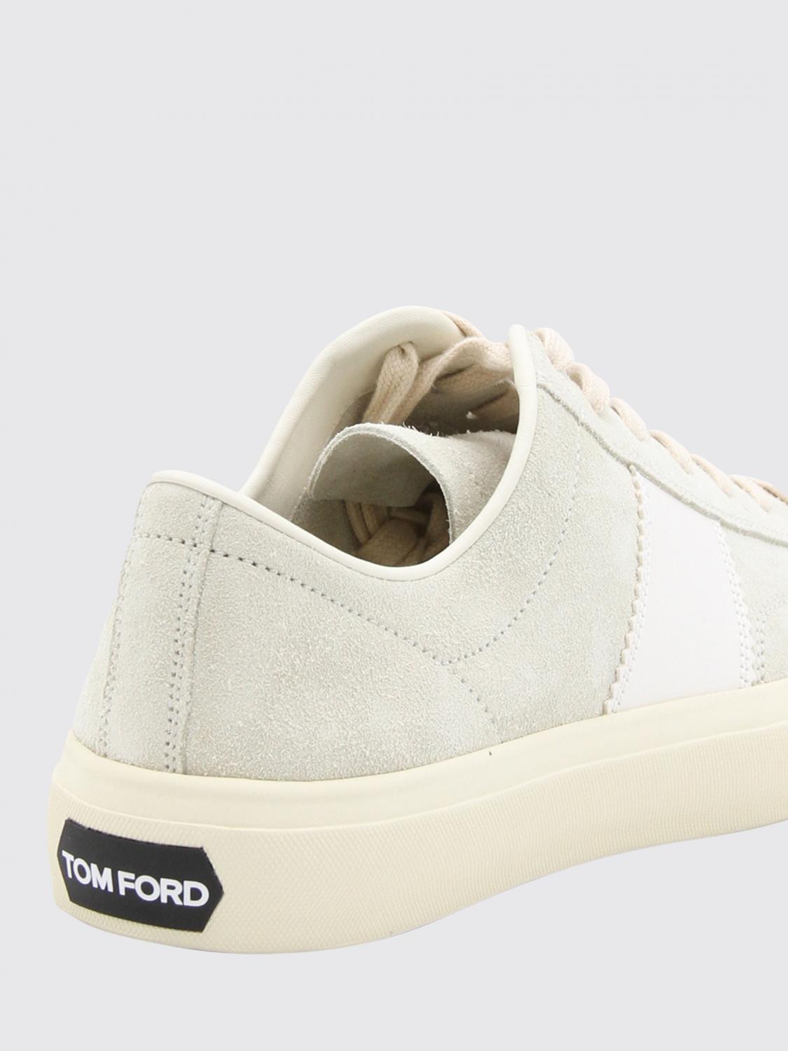 TOM FORD: Sneakers men - Cream | Tom Ford sneakers