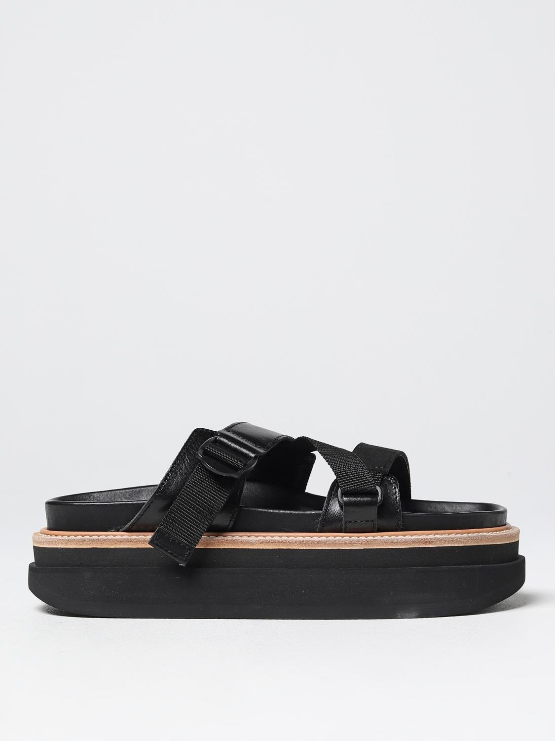 Sacai サンダル メンズ - ブラック | 2303063M | GIGLIO.COM