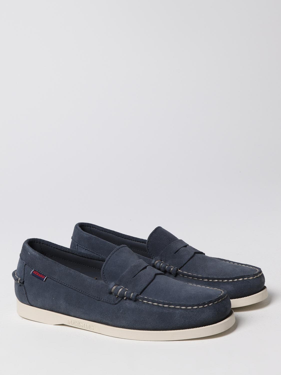 SEBAGO LOAFERS: Shoes men Sebago, Blue - Img 2