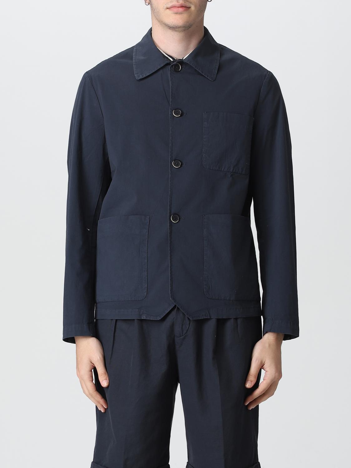 BARENA JACKET: Jacket men Barena, Blue - Img 1