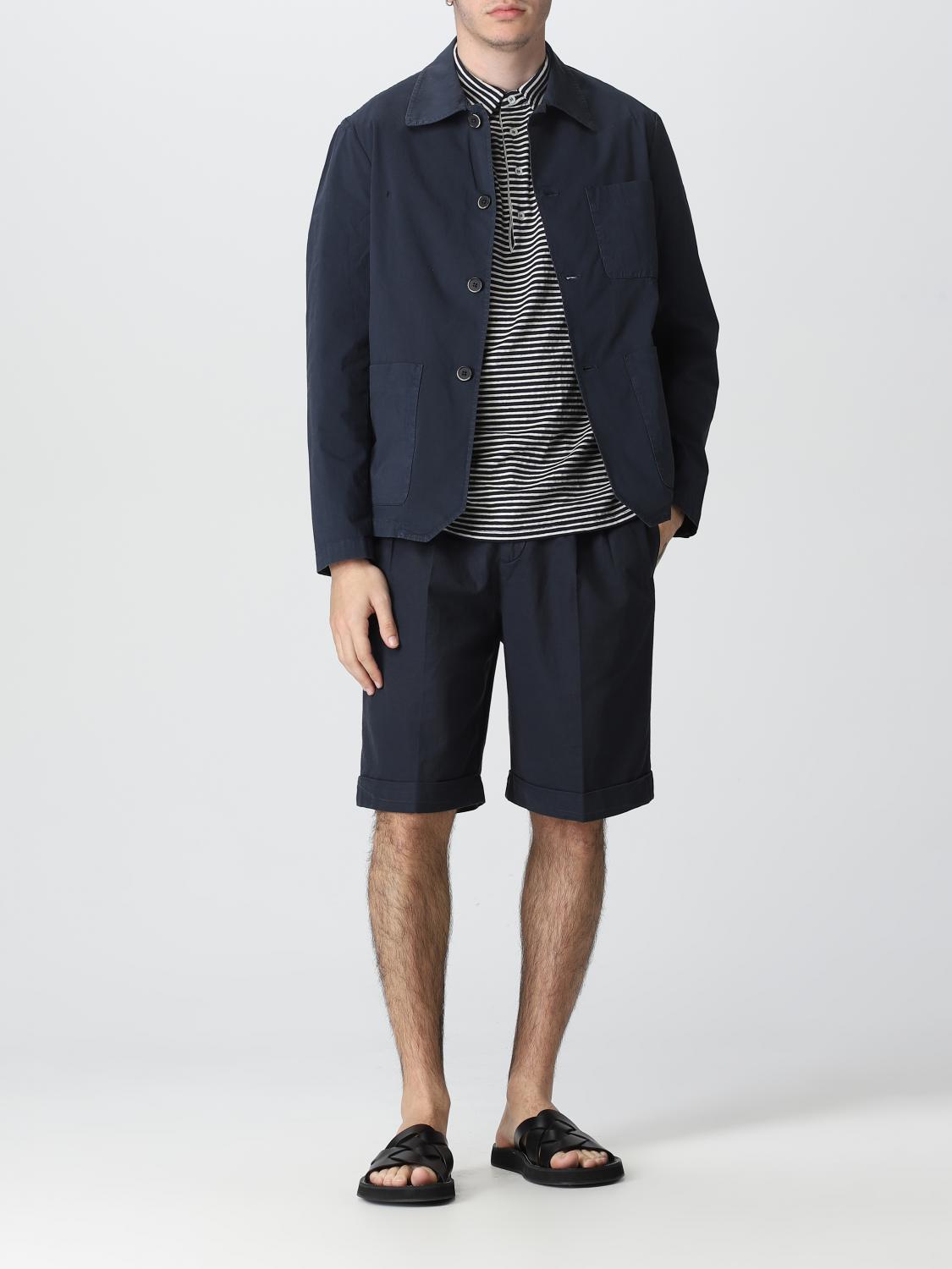 BARENA JACKET: Jacket men Barena, Blue - Img 2